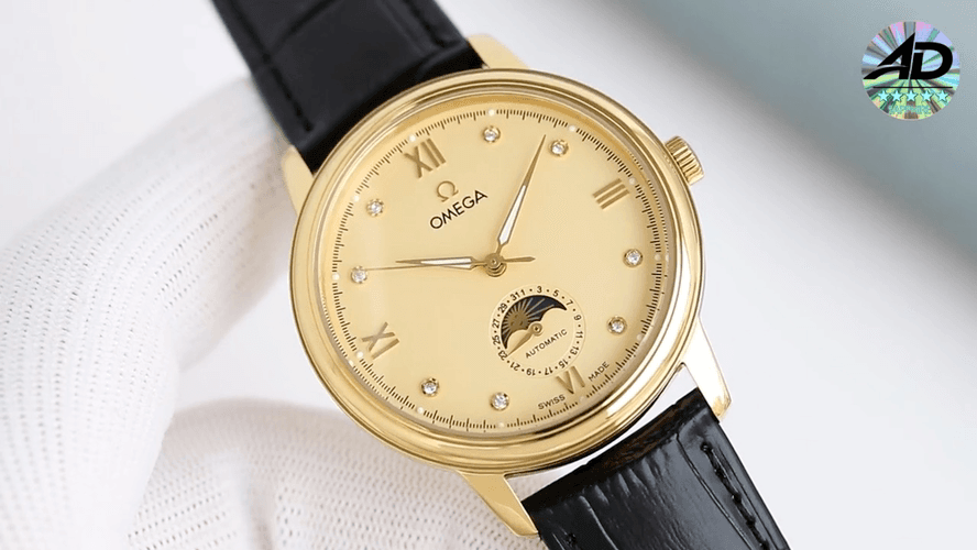 Omega White Watch ETA2824