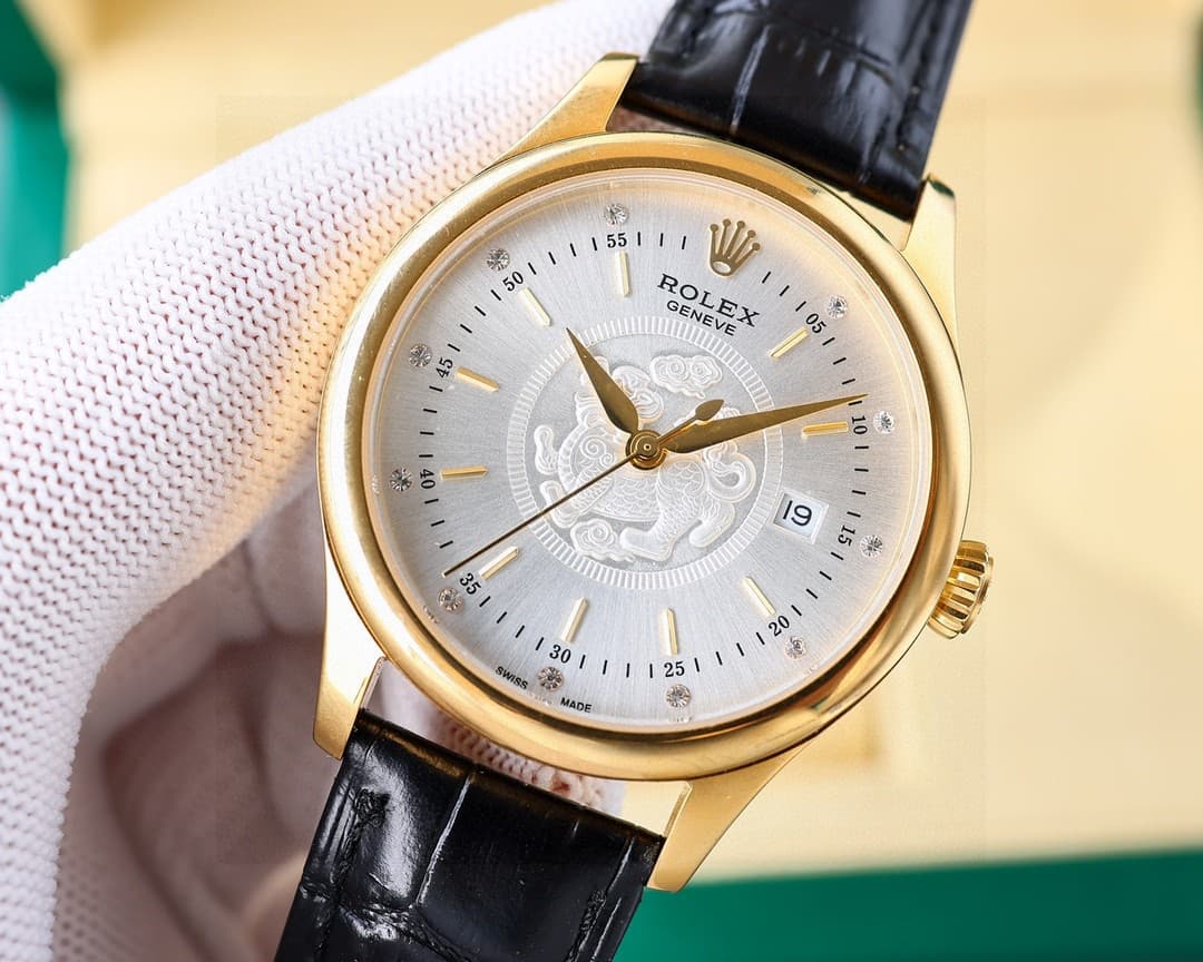 Rolex White Watch