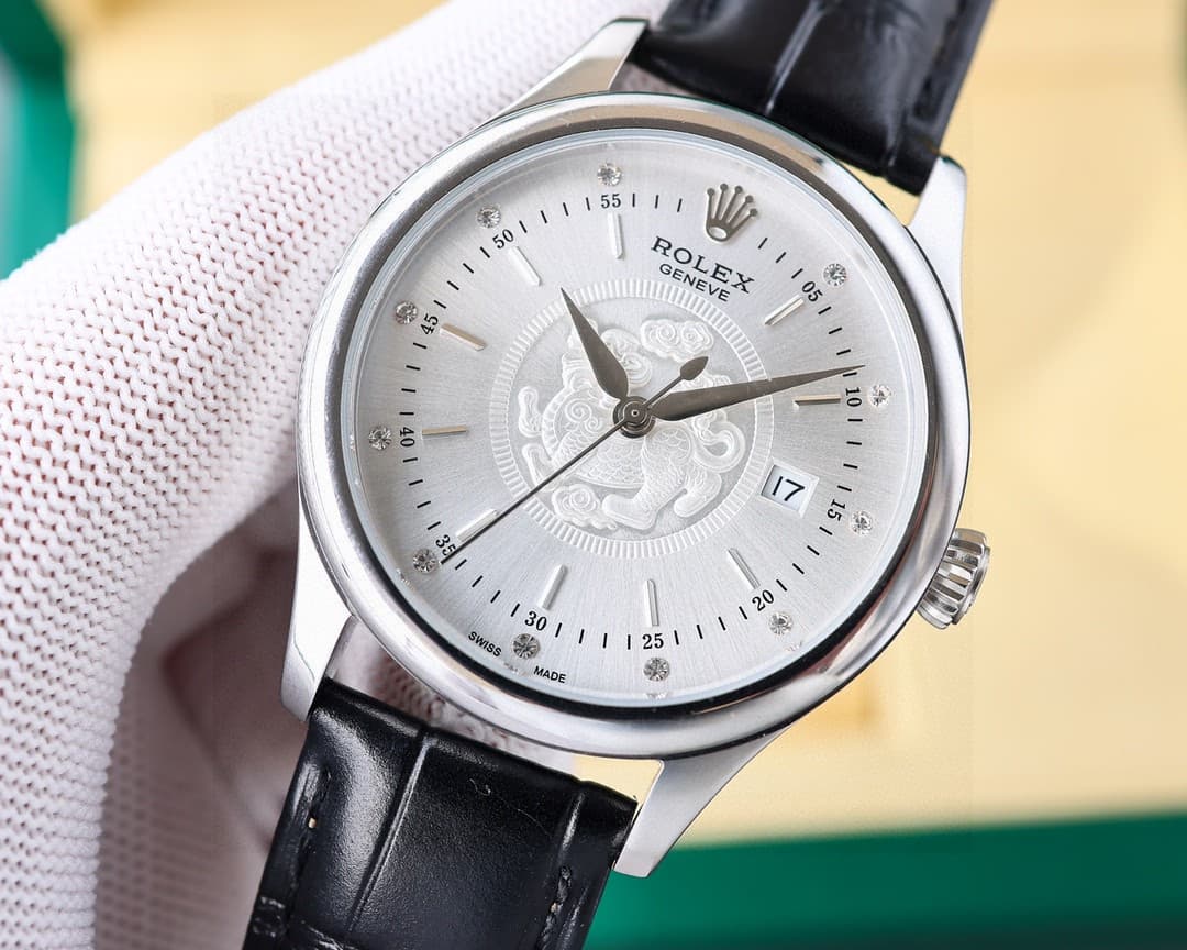 Rolex White Watch