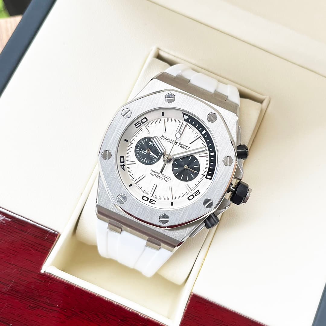 Audemars Piguet White Watch