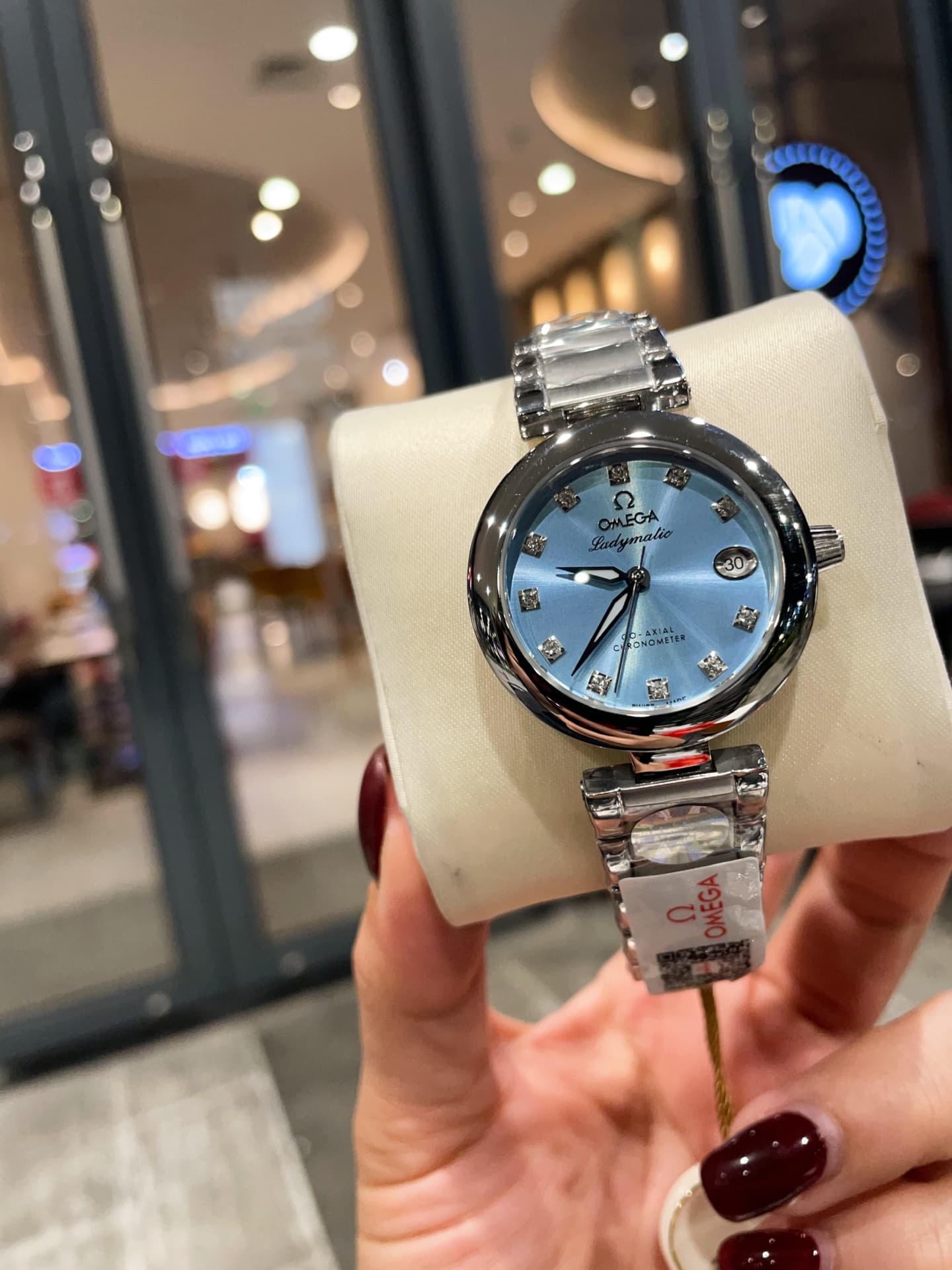 Omega Blue Watch