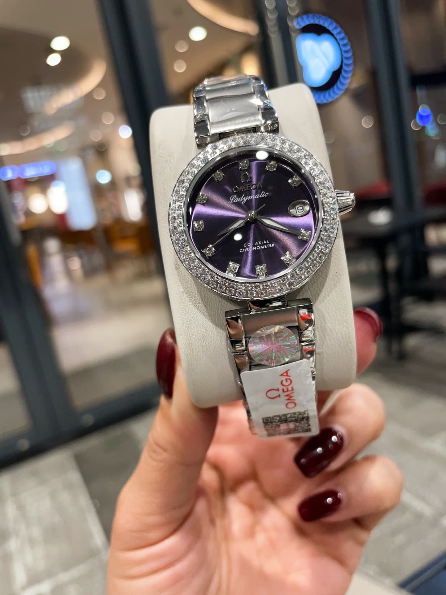 Omega Blue Watch