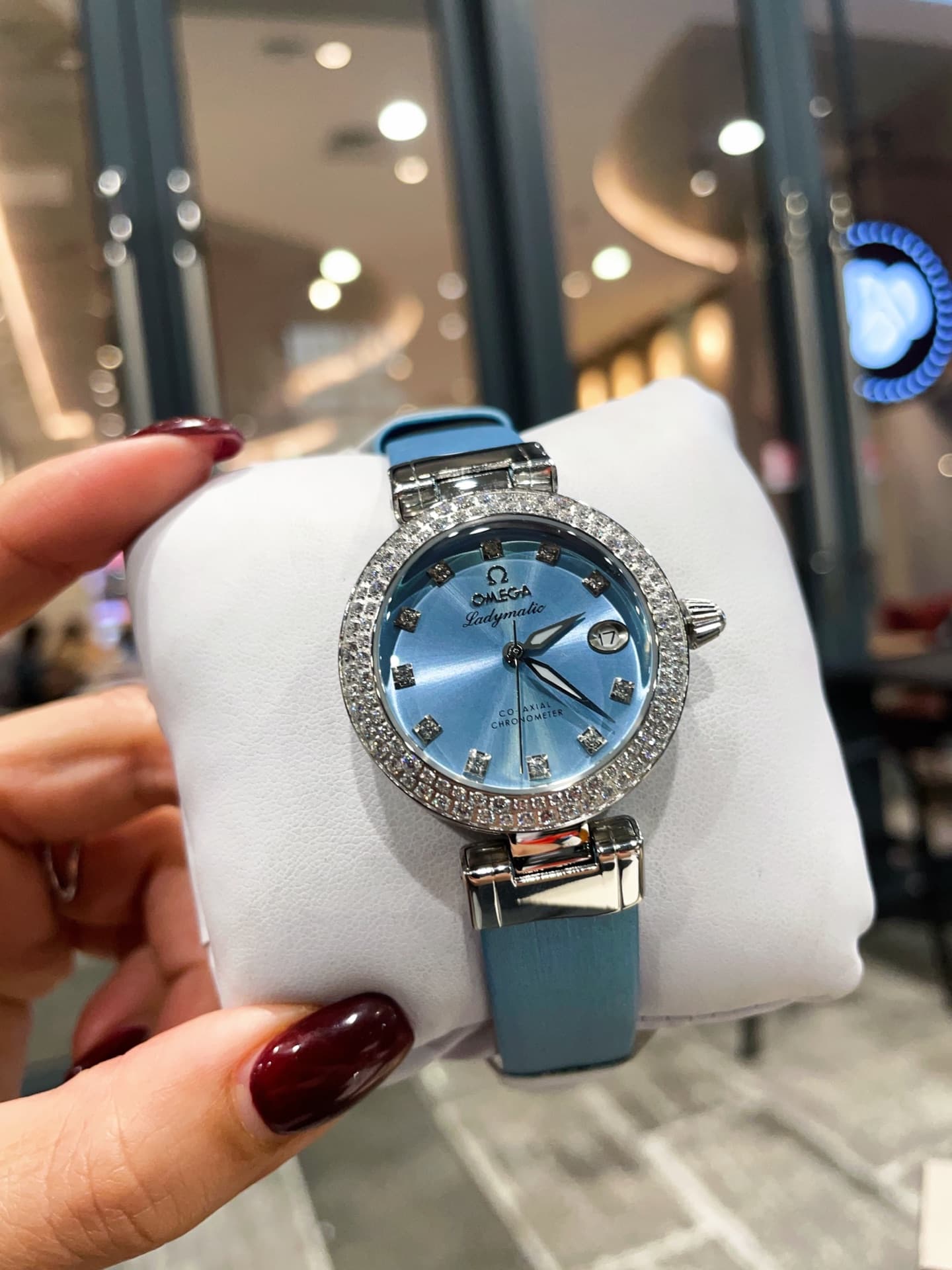 Omega Blue Watch