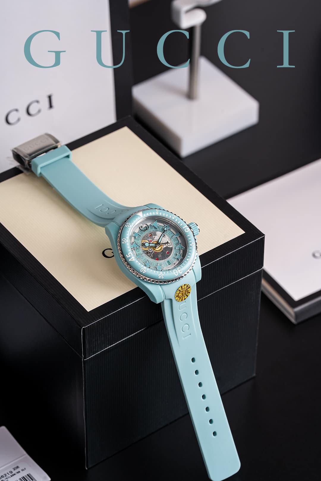 Gucci Blue Watch