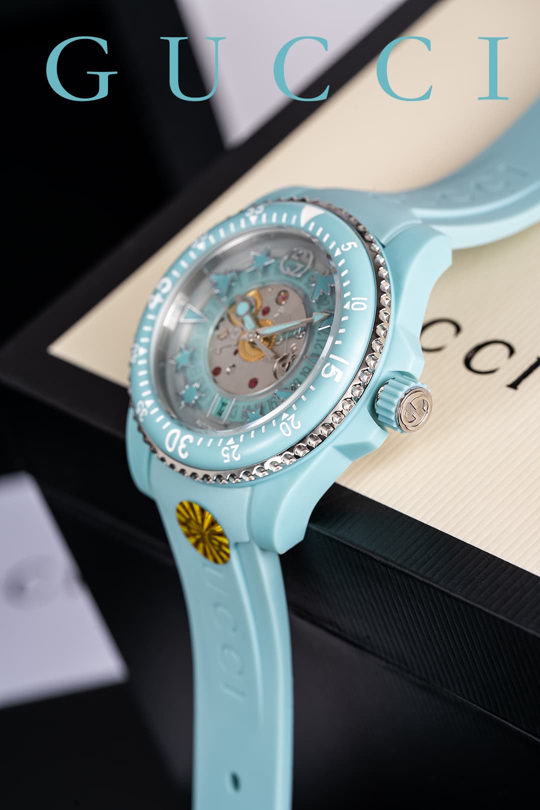 Gucci Blue Watch