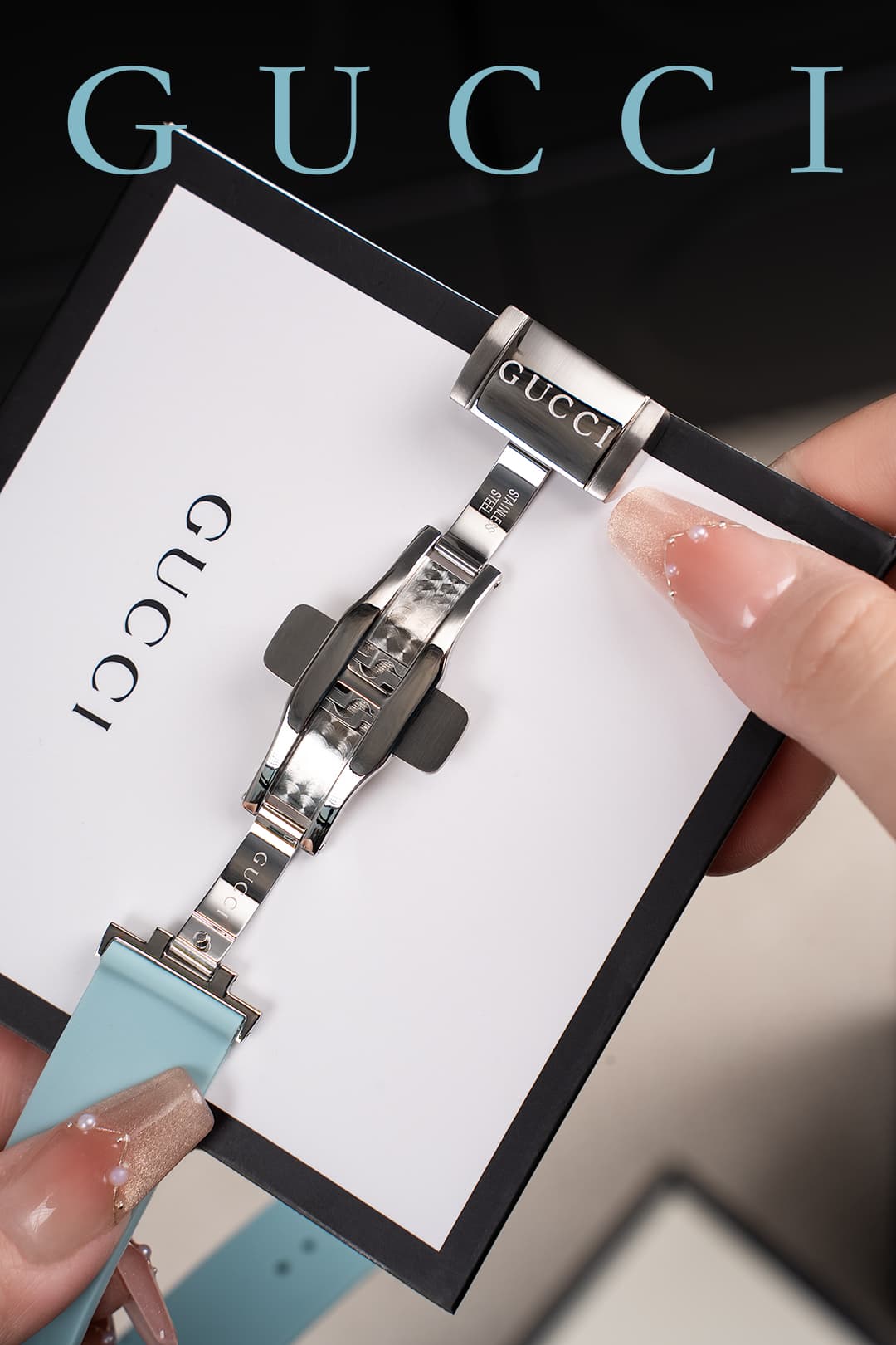 Gucci Blue Watch