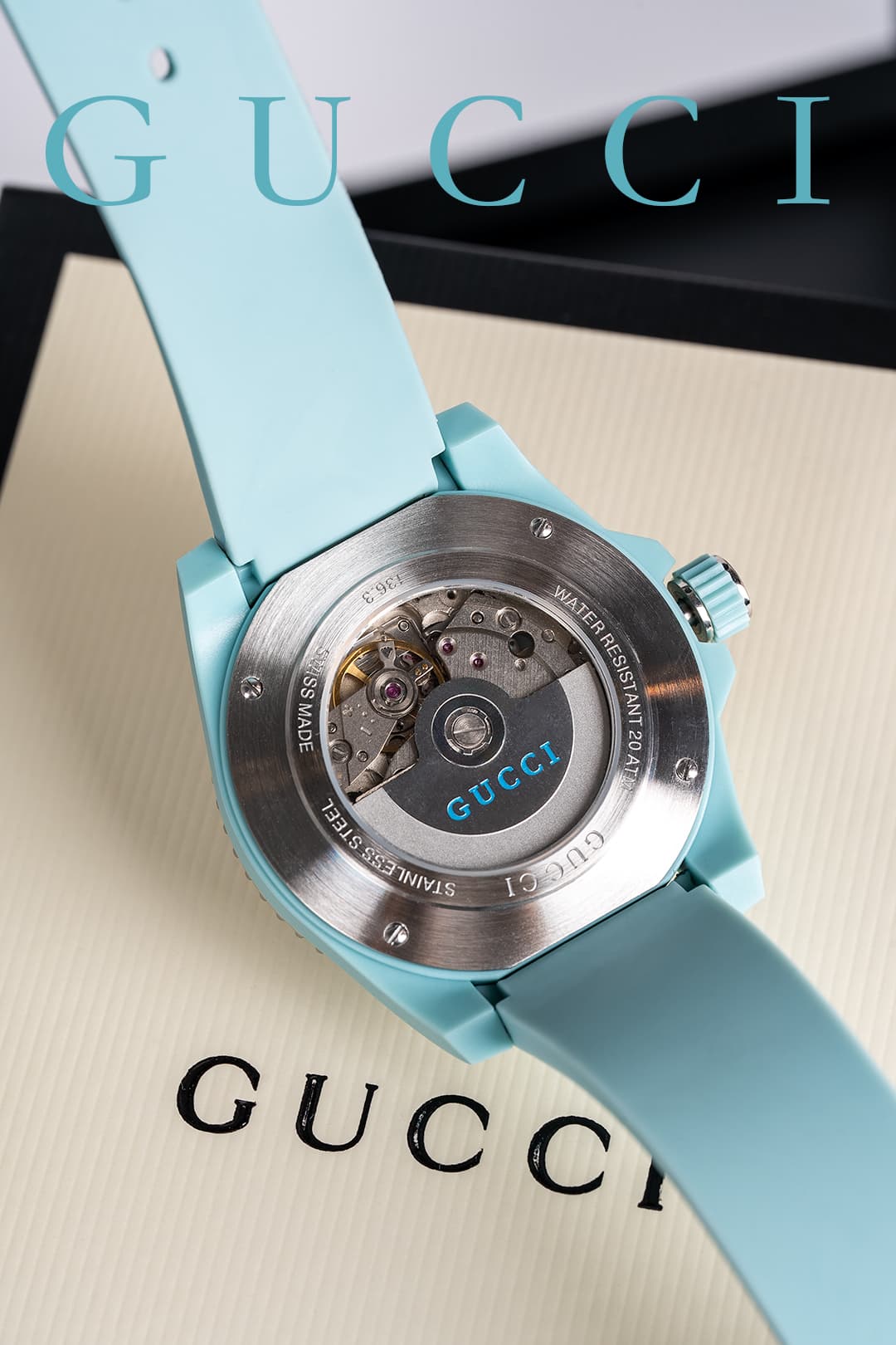 Gucci Blue Watch