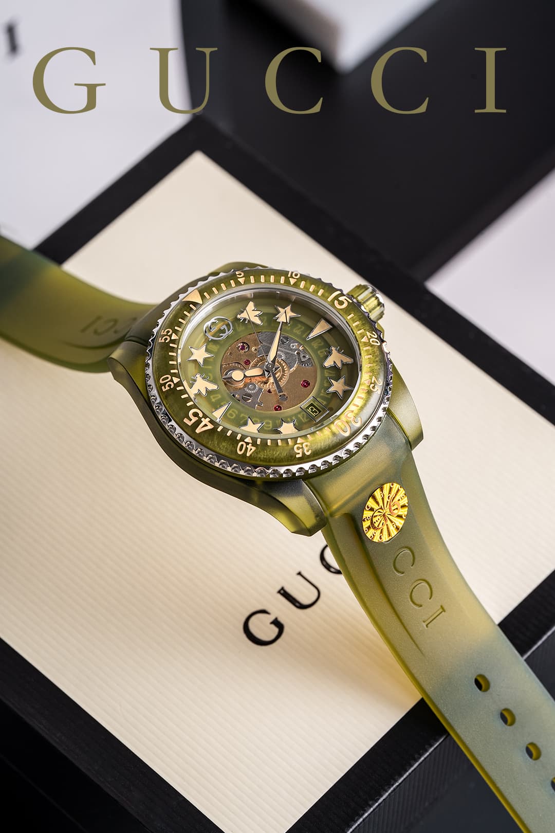 Gucci Blue Watch