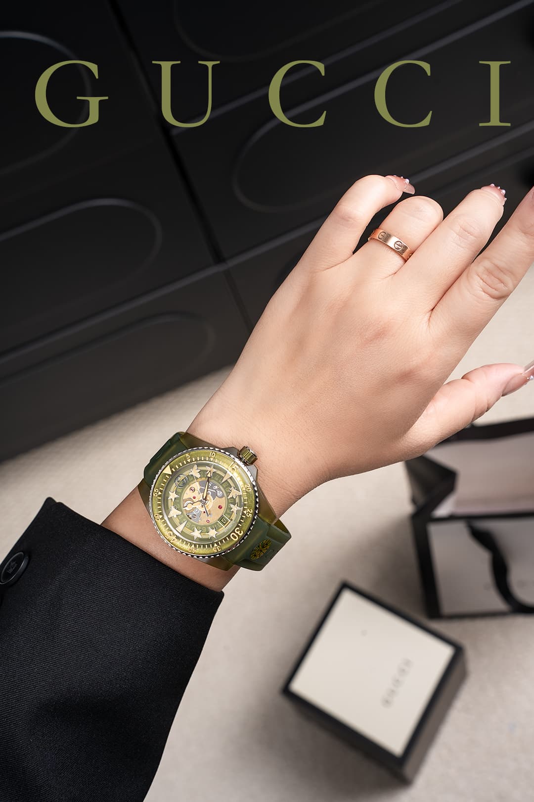 Gucci Blue Watch