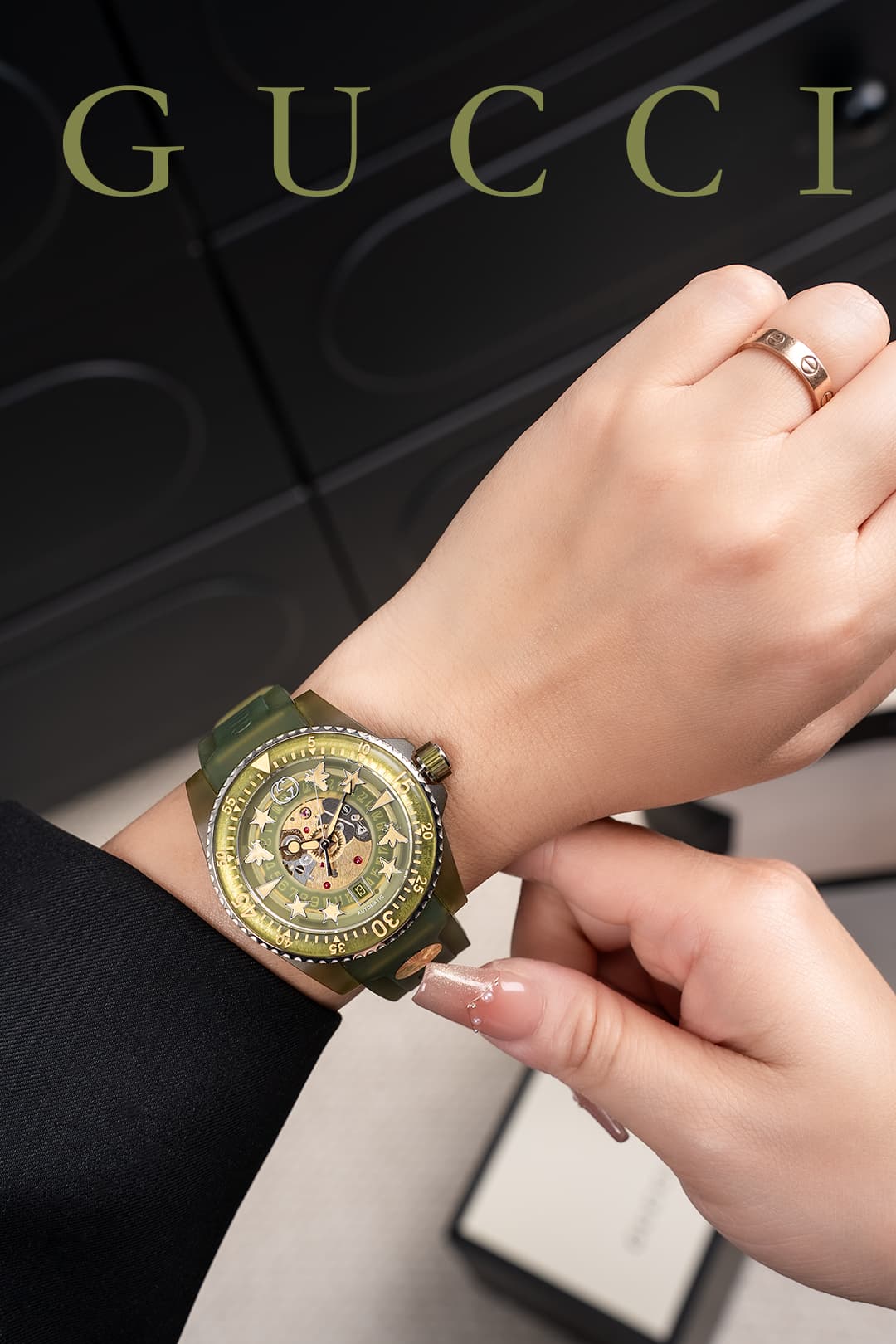 Gucci Blue Watch
