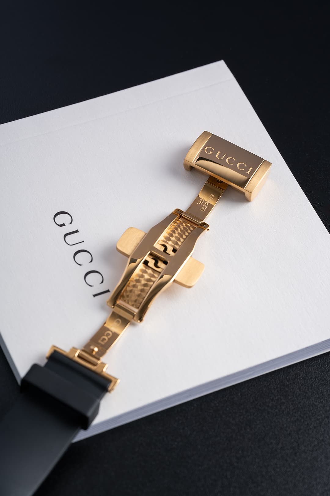 Gucci Cream Watch