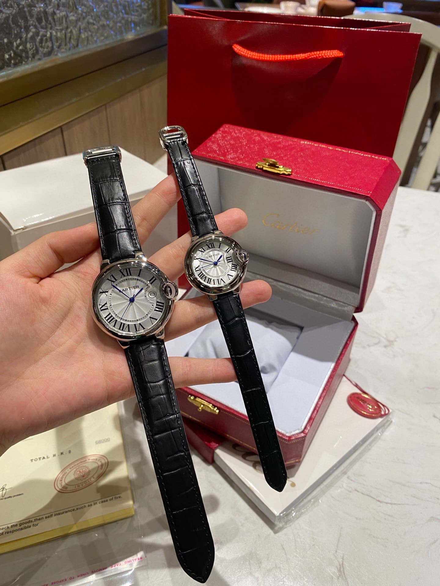 Cartier Blue Watch