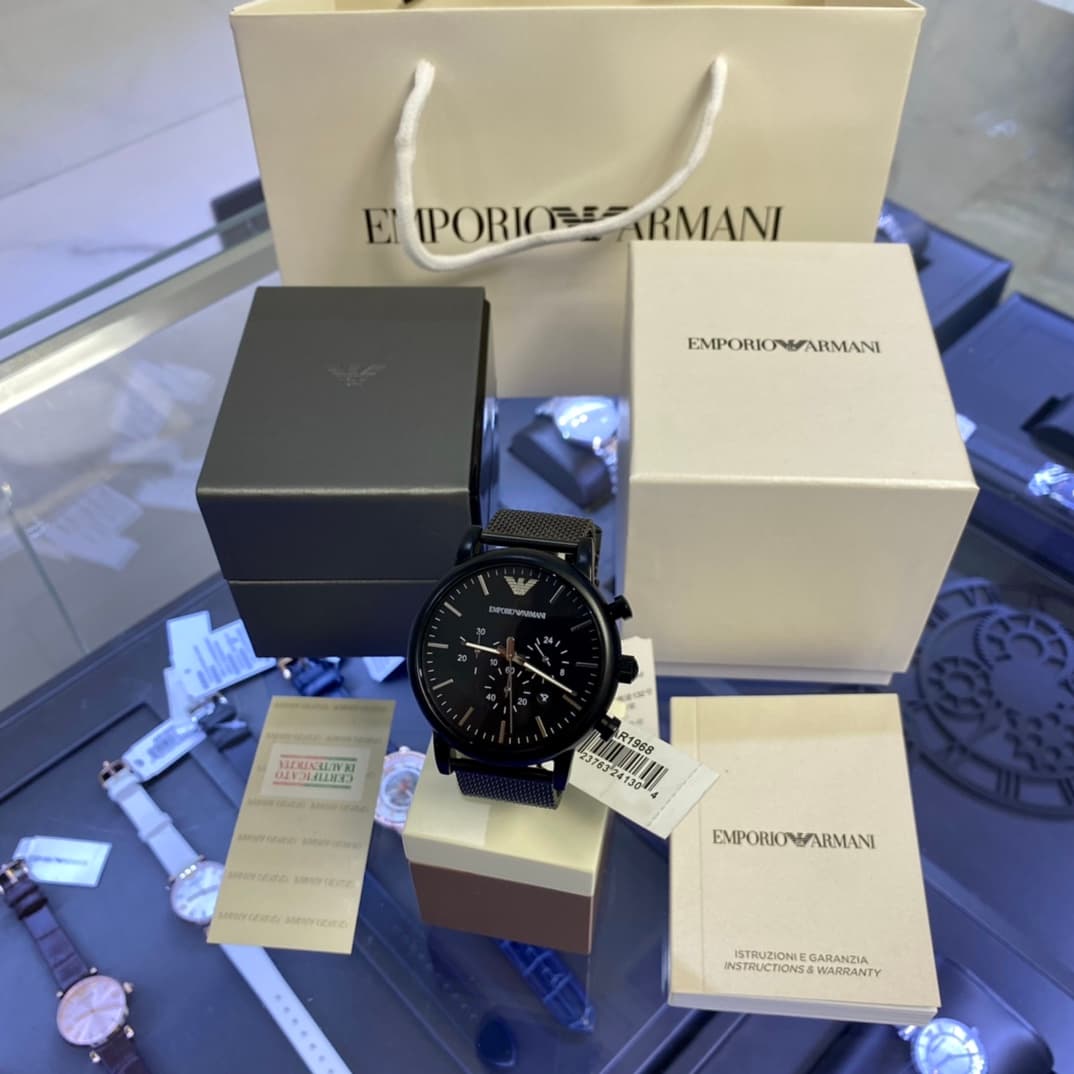 Armani Black Watch Ar1968