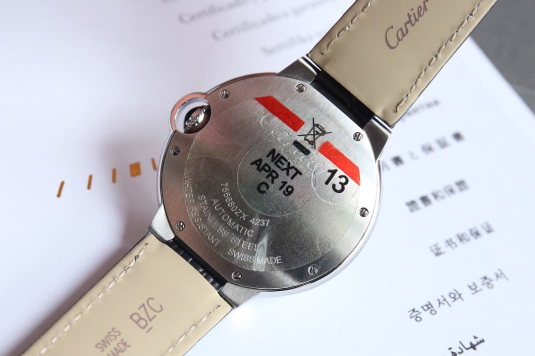 Cartier Black Watch
