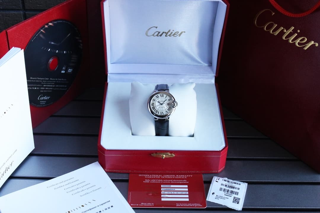 Cartier White Watch