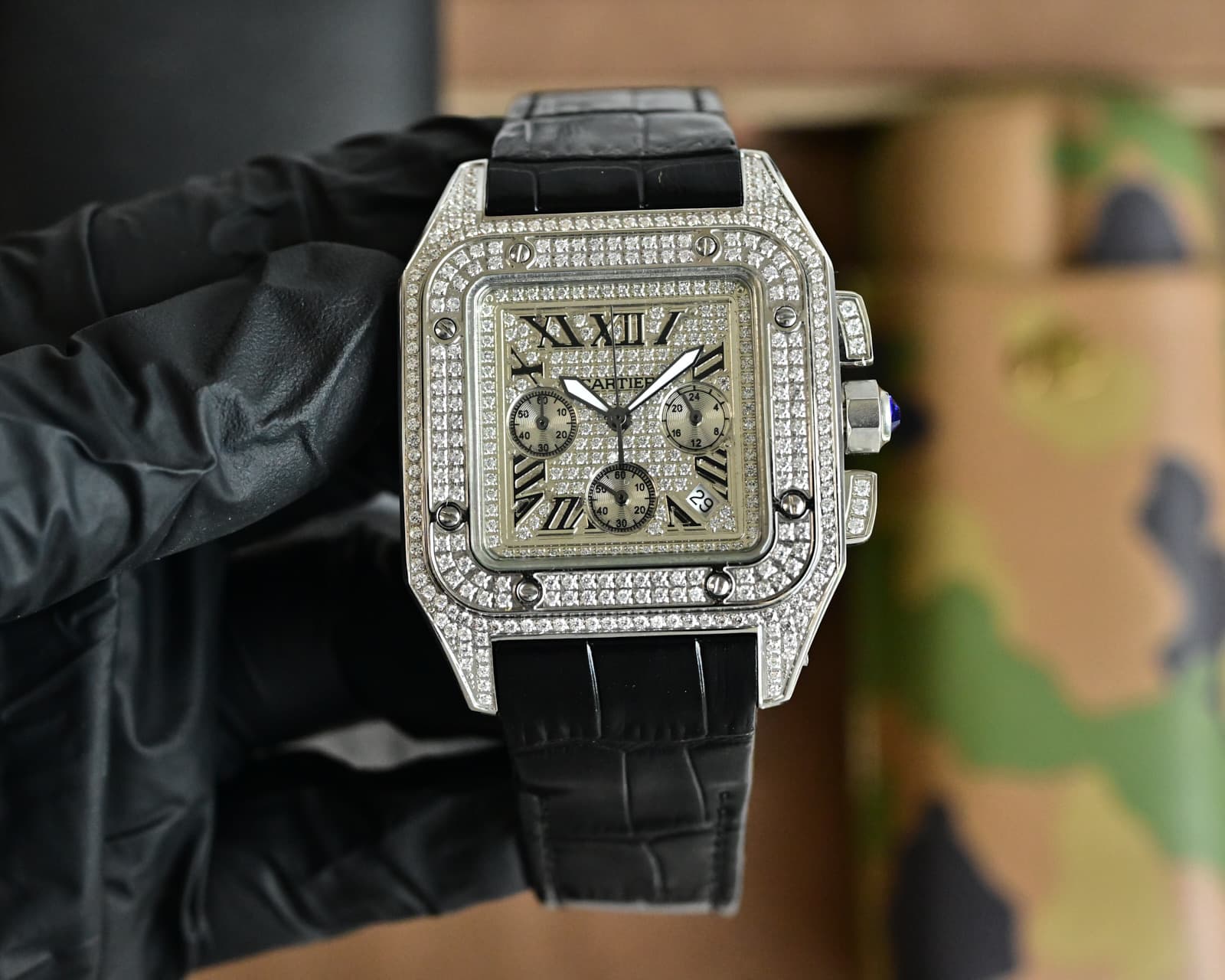 Cartier Blue Watch
