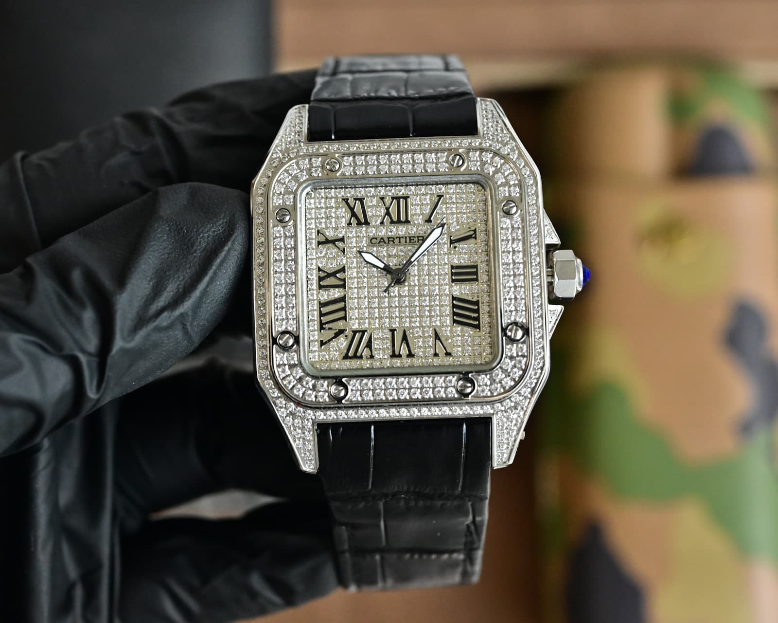 Cartier Blue Watch