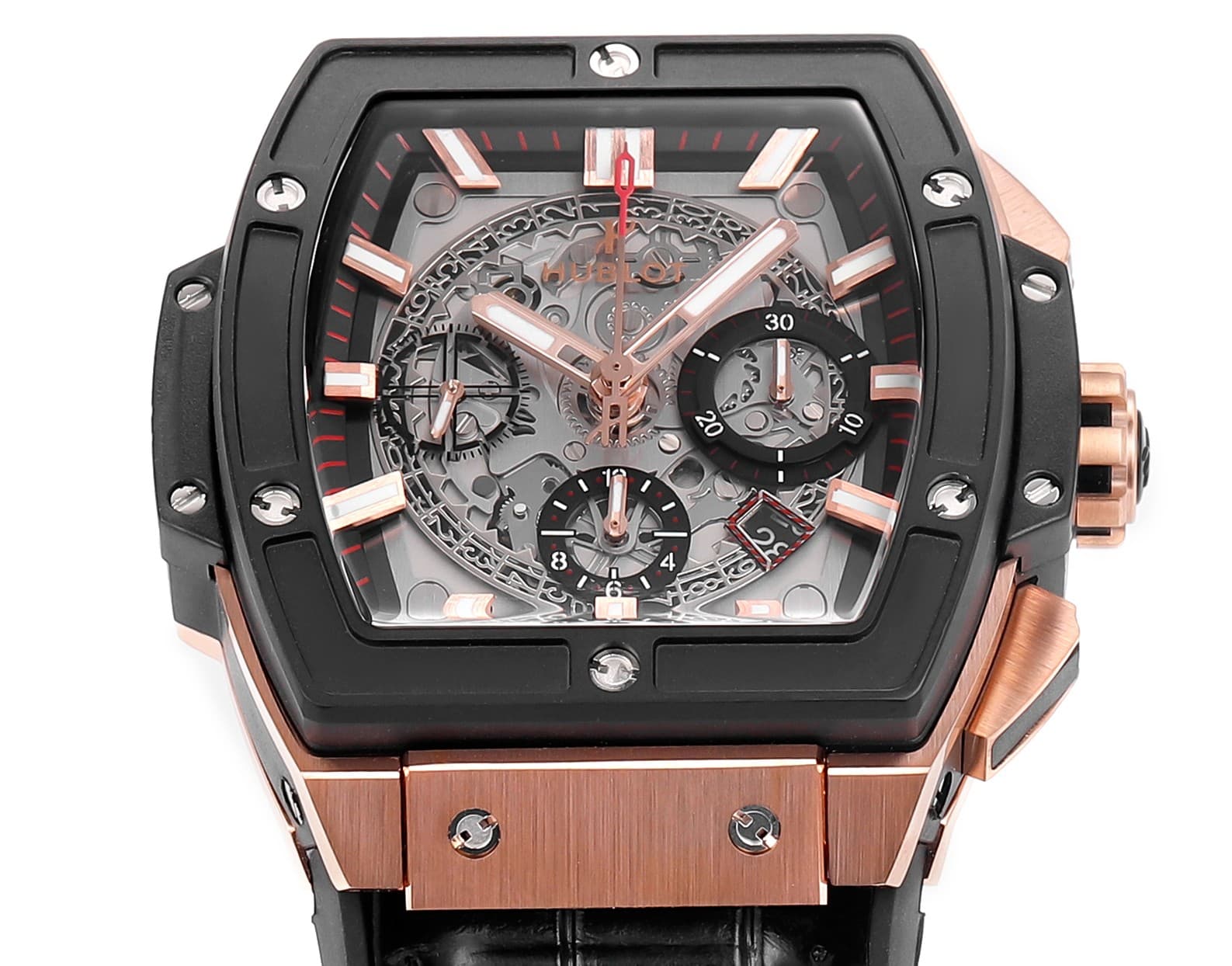 Hublot White Bag