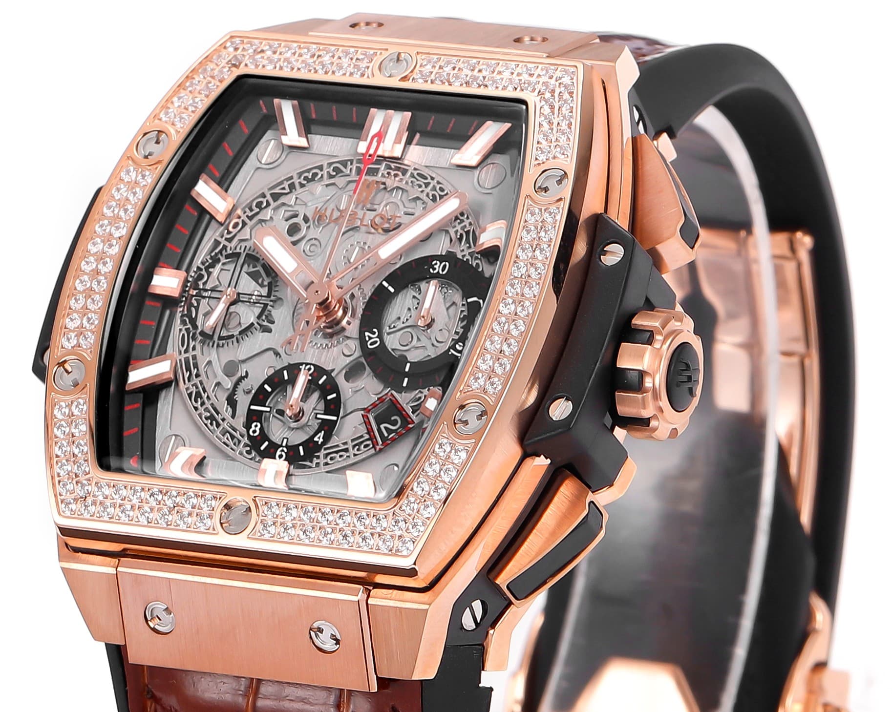 Hublot White Bag