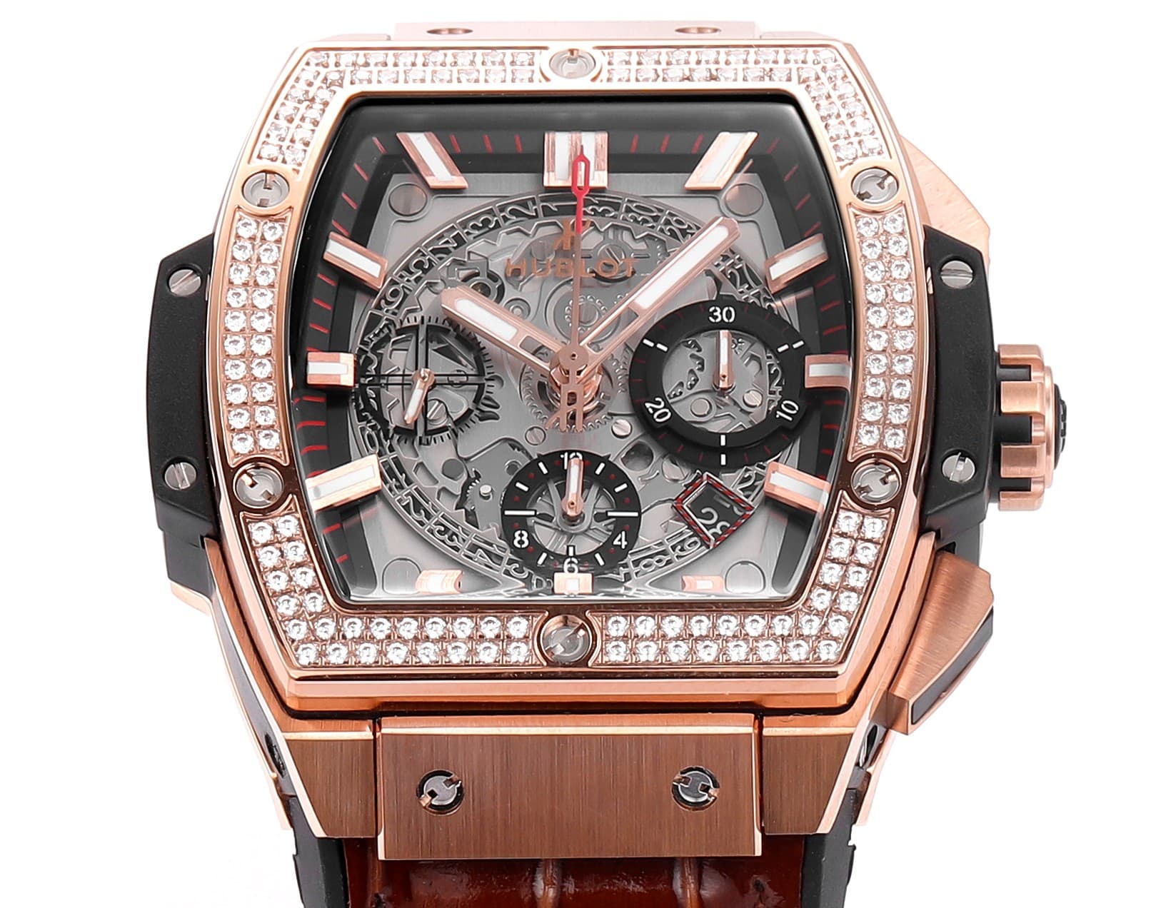 Hublot White Bag