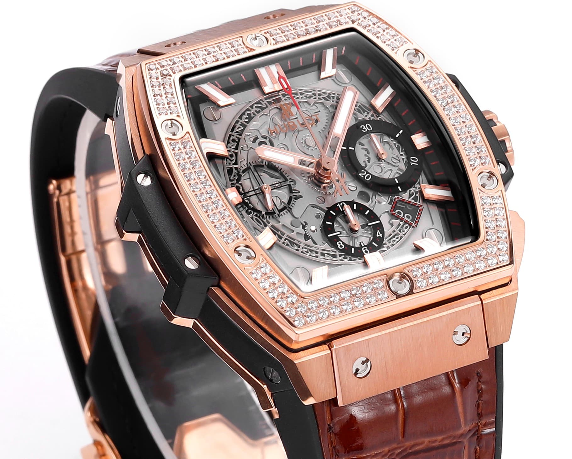 Hublot White Bag