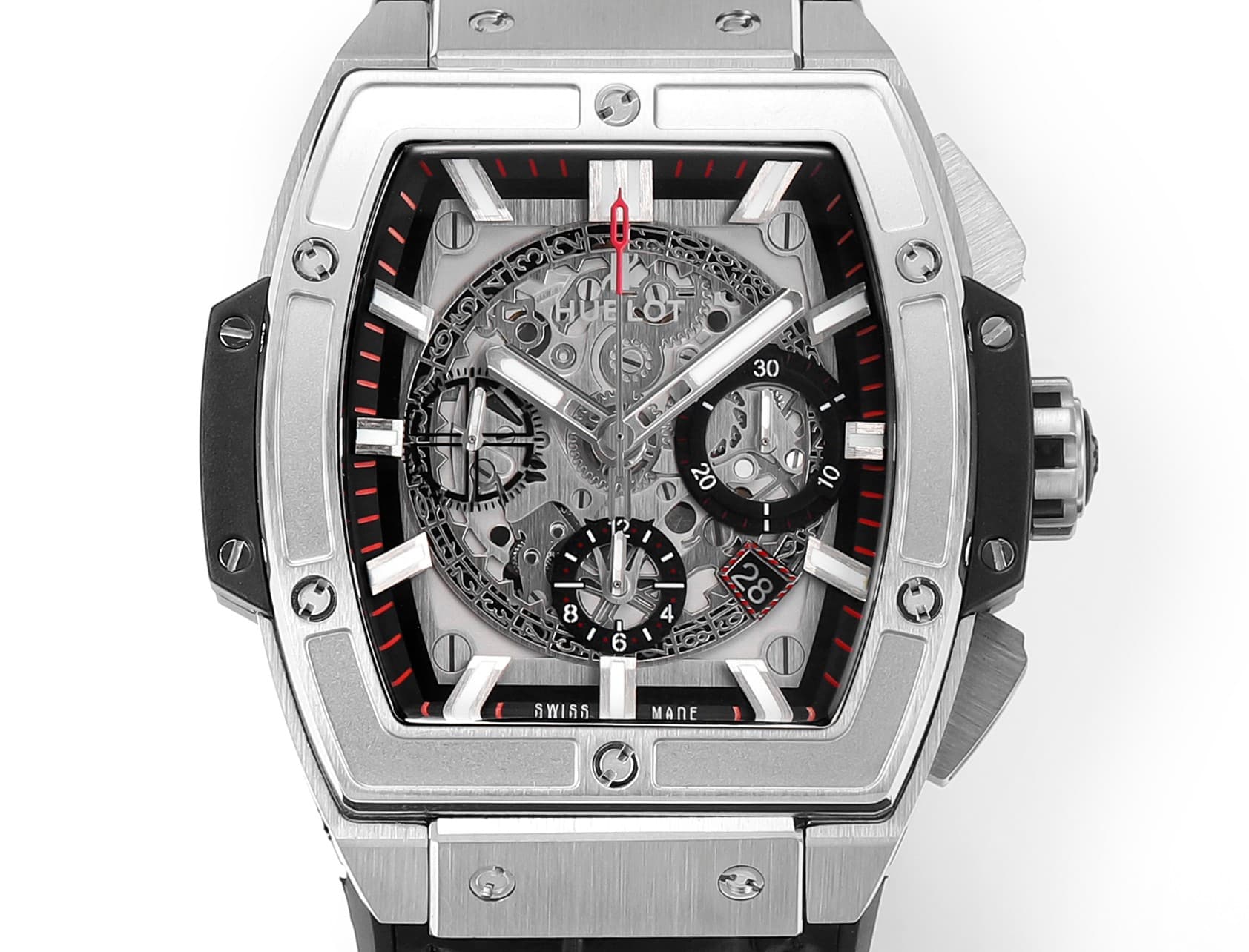 Hublot White Bag
