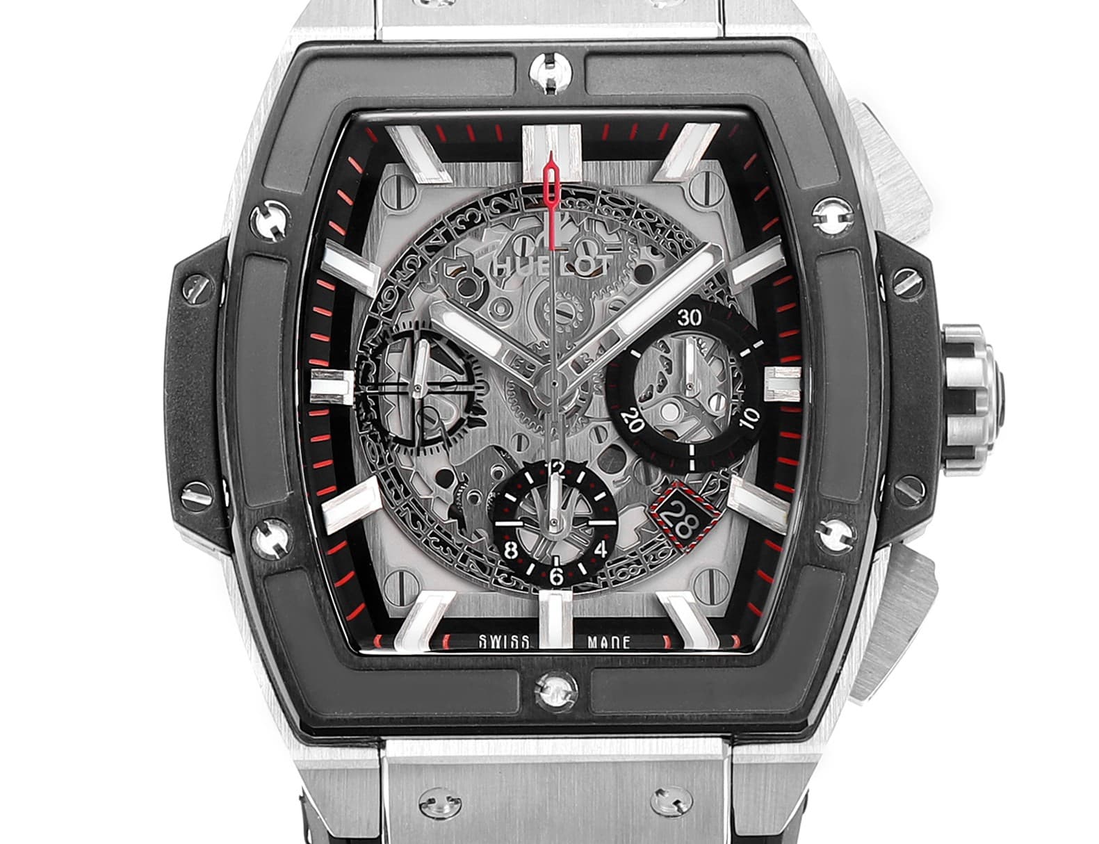 Hublot White Bag