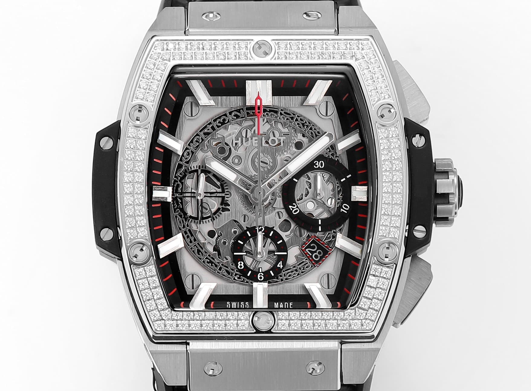 Hublot White Bag
