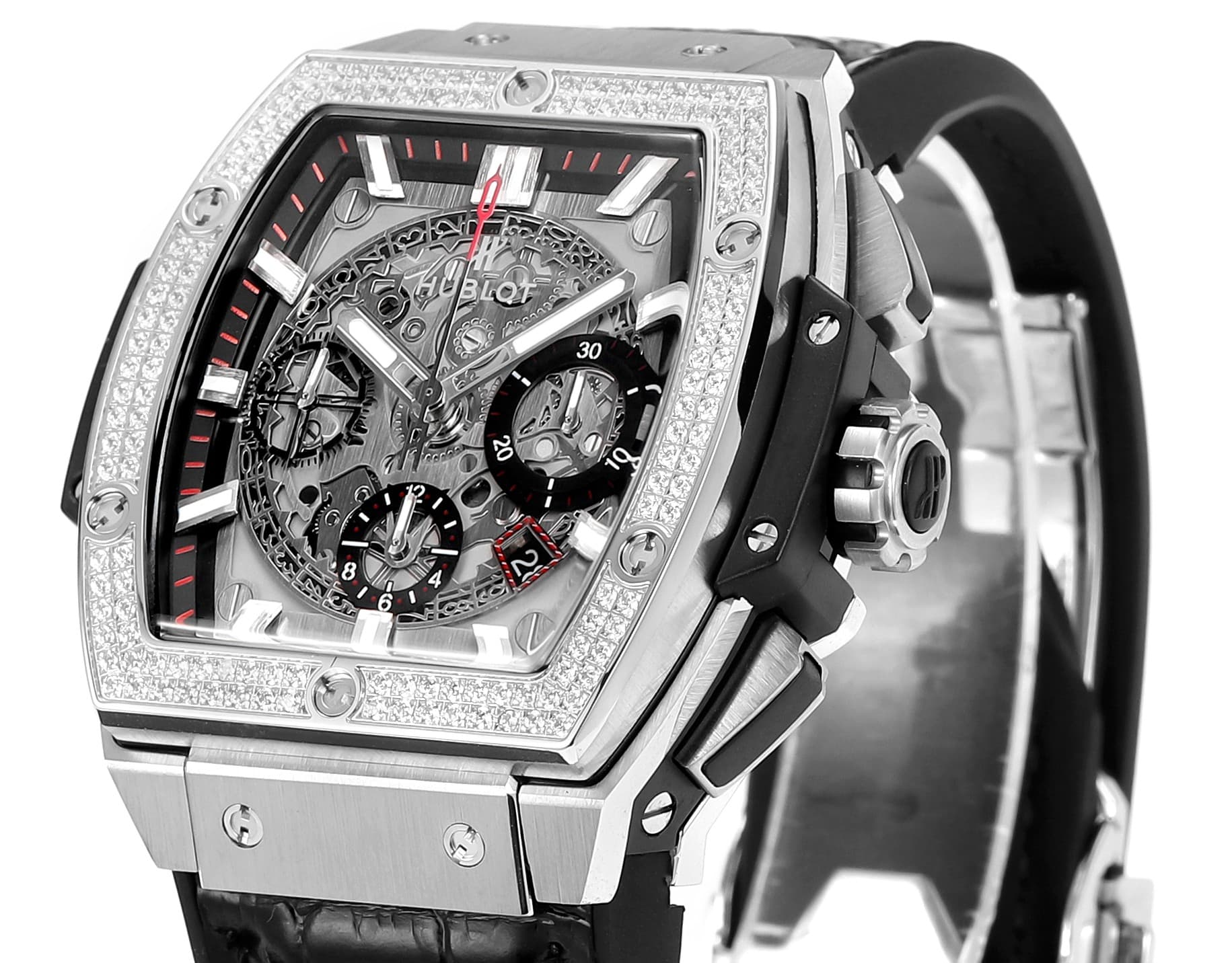 Hublot White Bag