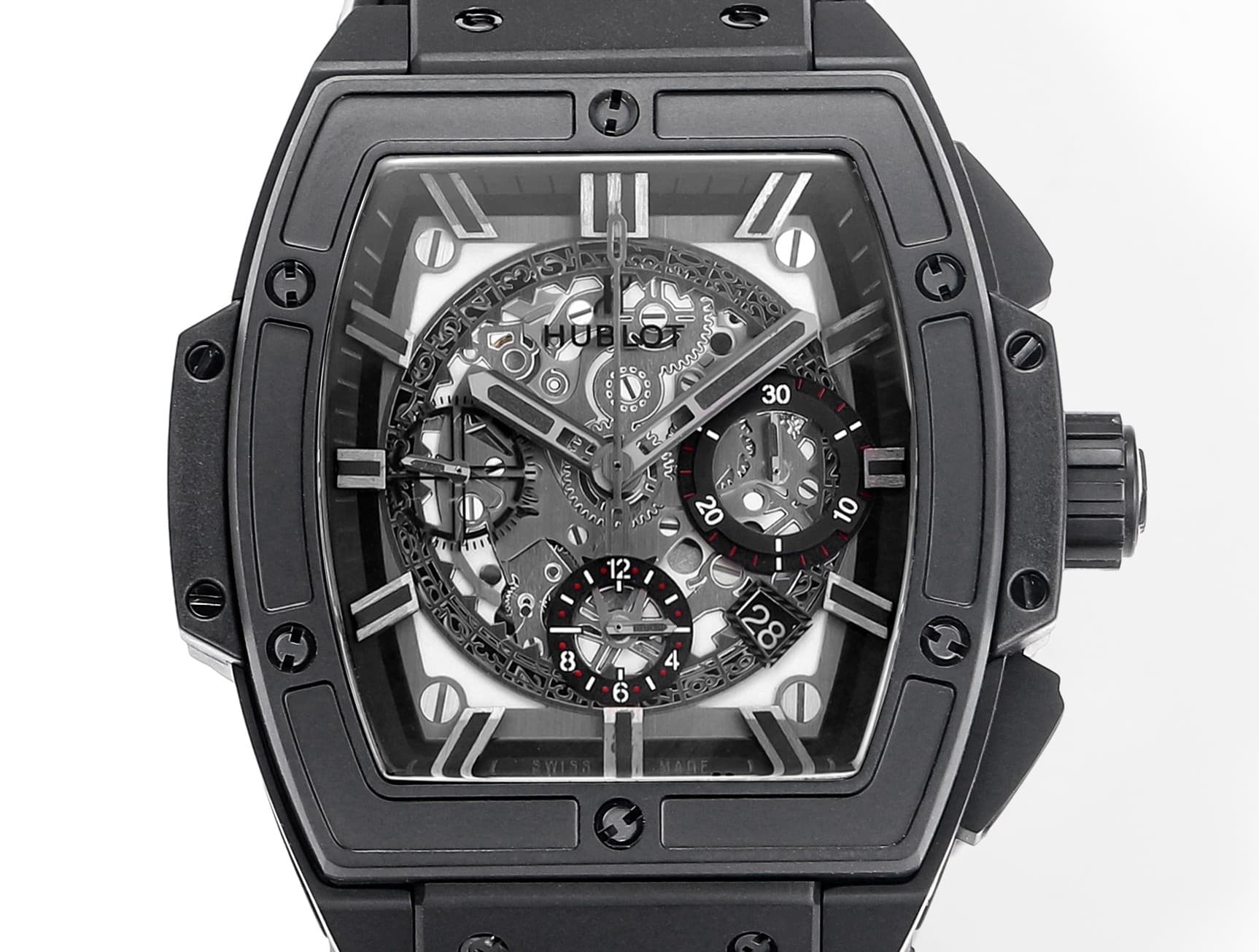 Hublot White Bag