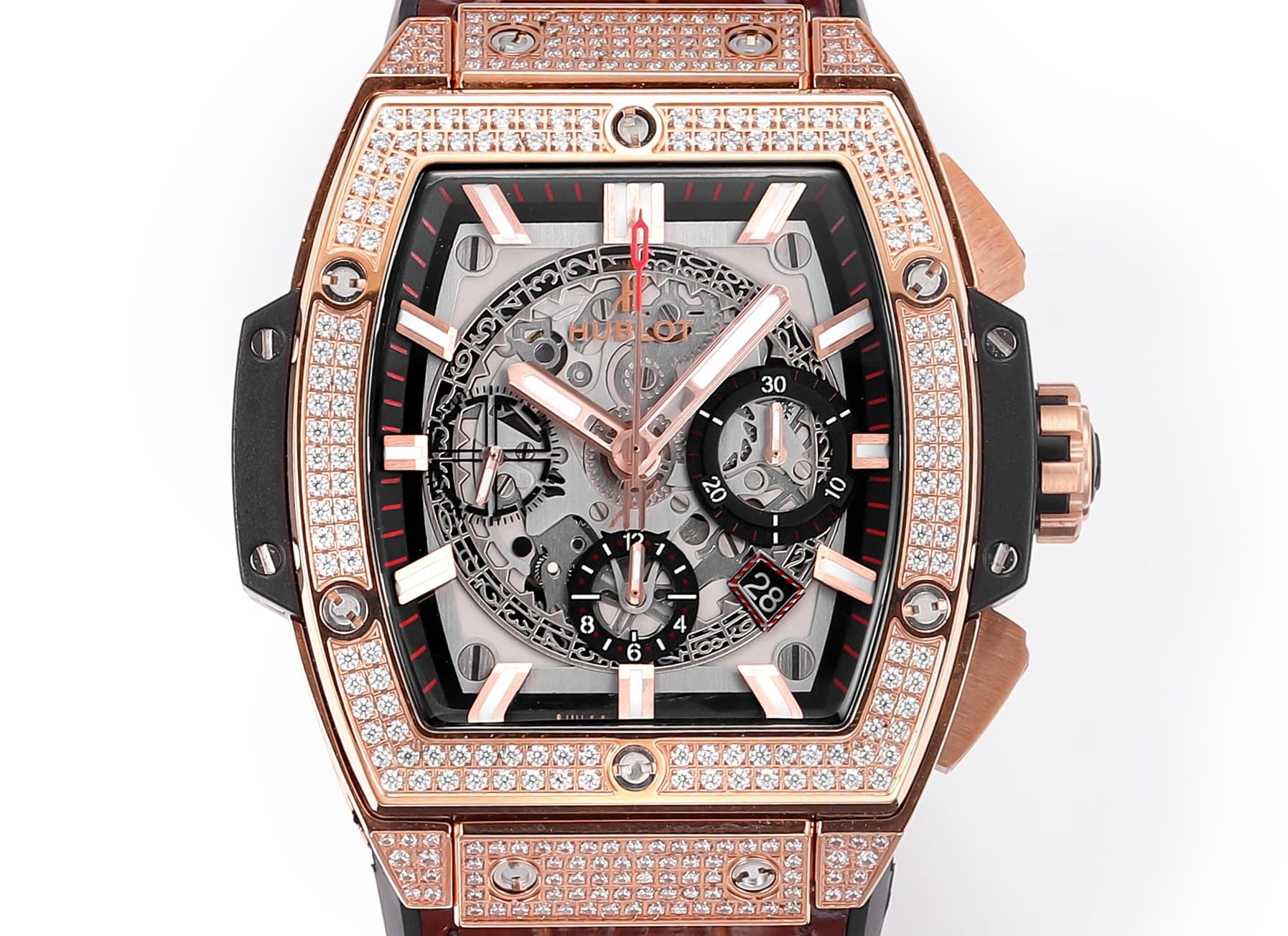 Hublot White Bag