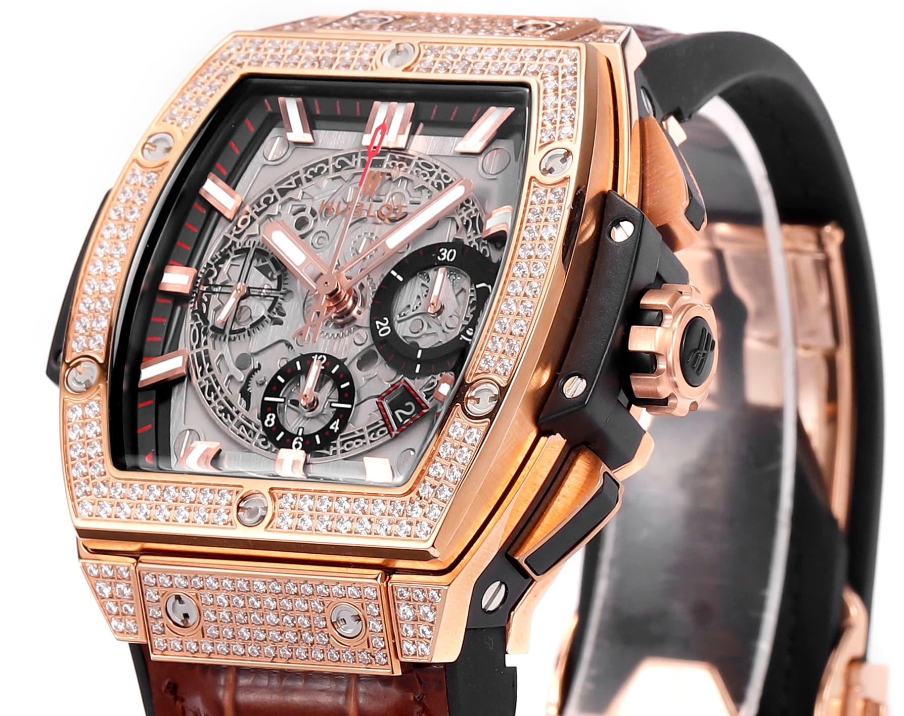 Hublot White Bag