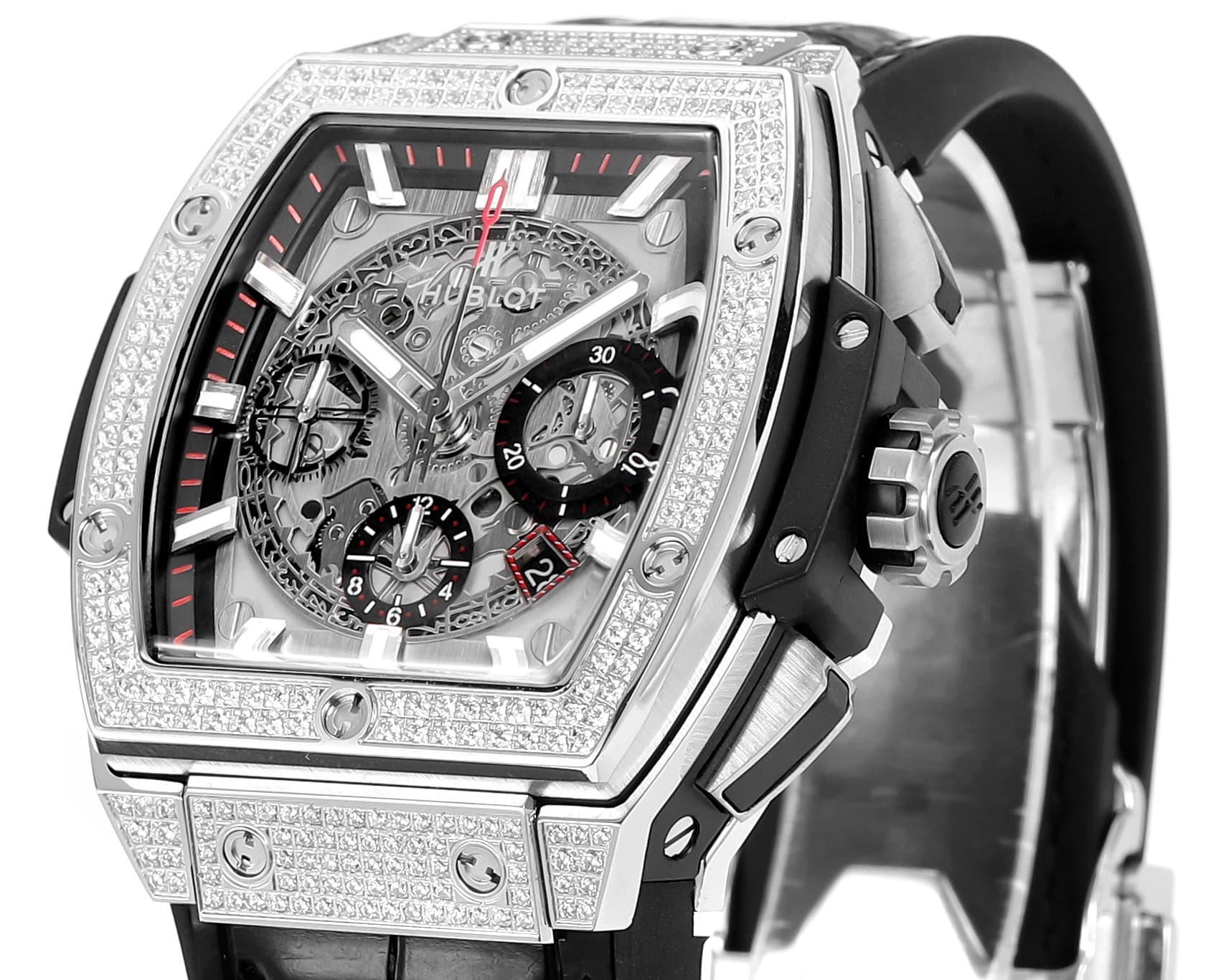 Hublot White Bag