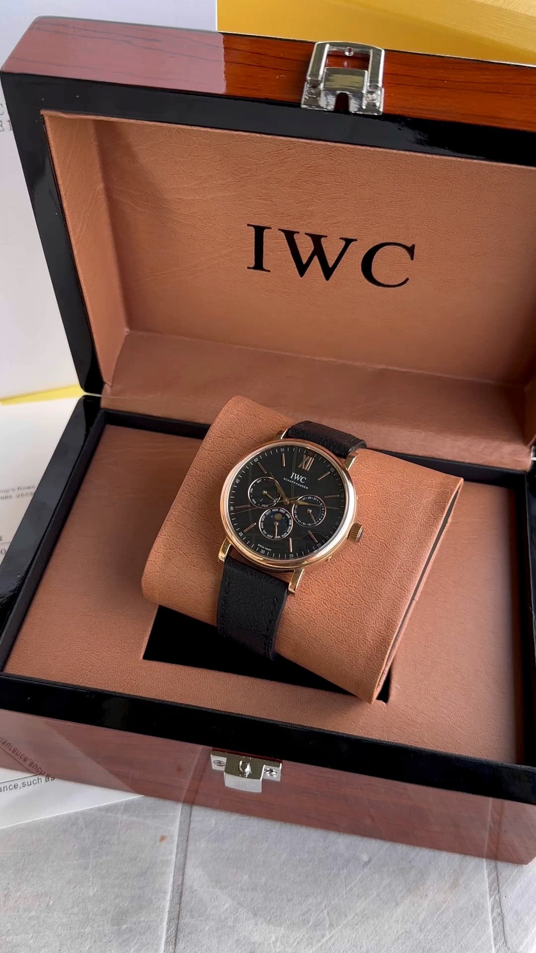 IWC White Watch