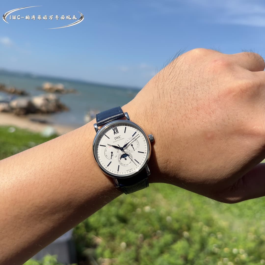 IWC White Watch