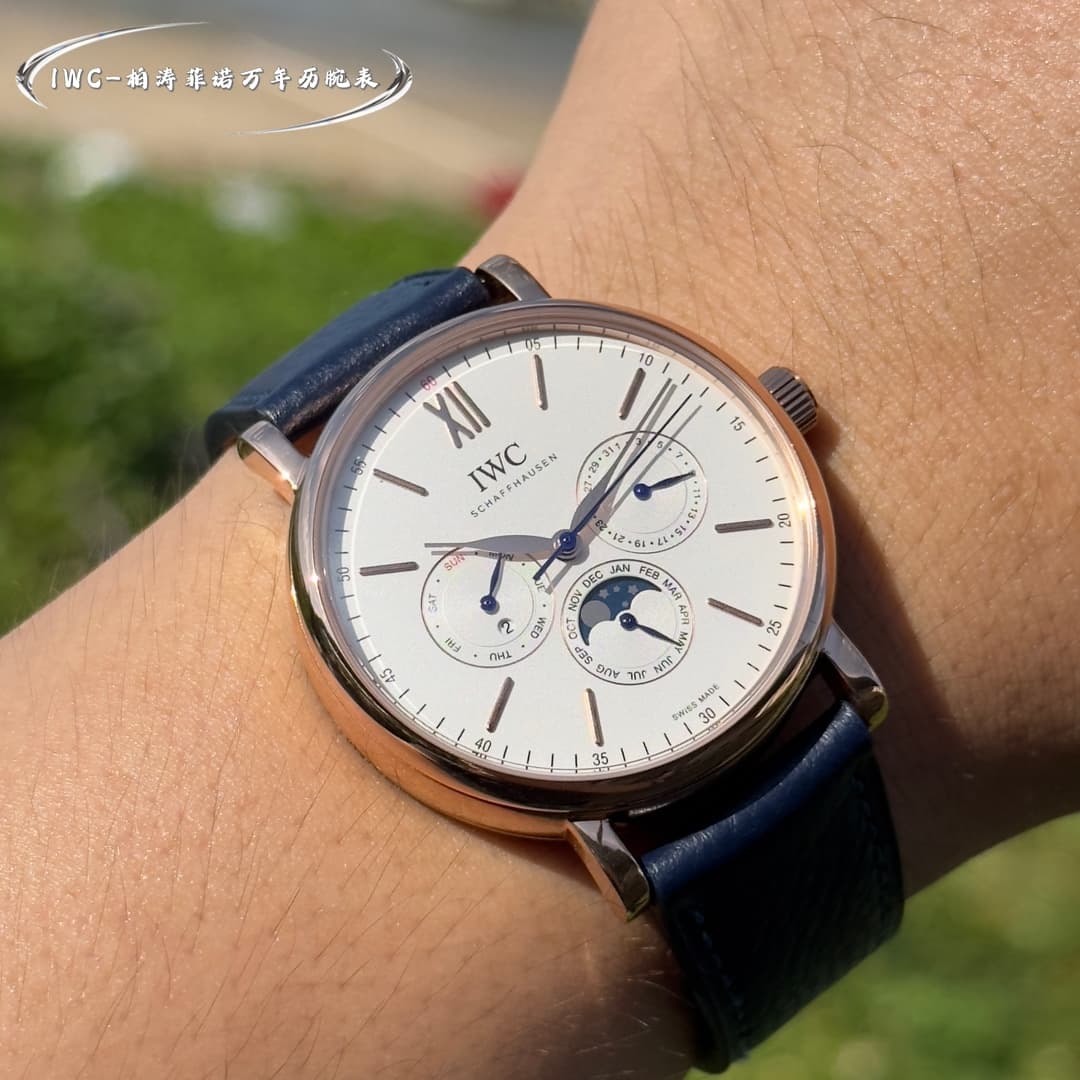 IWC White Watch