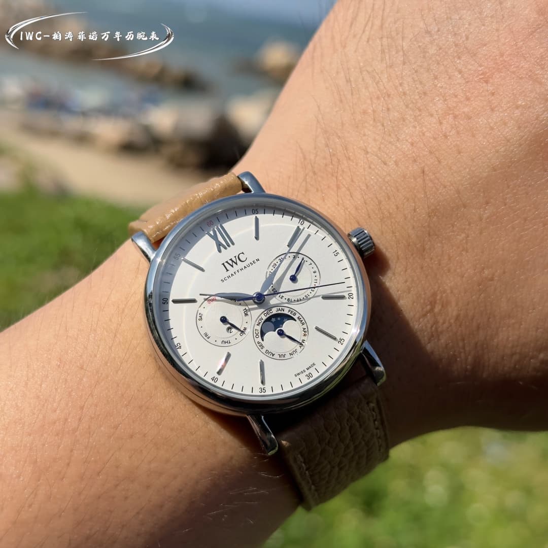 IWC White Watch