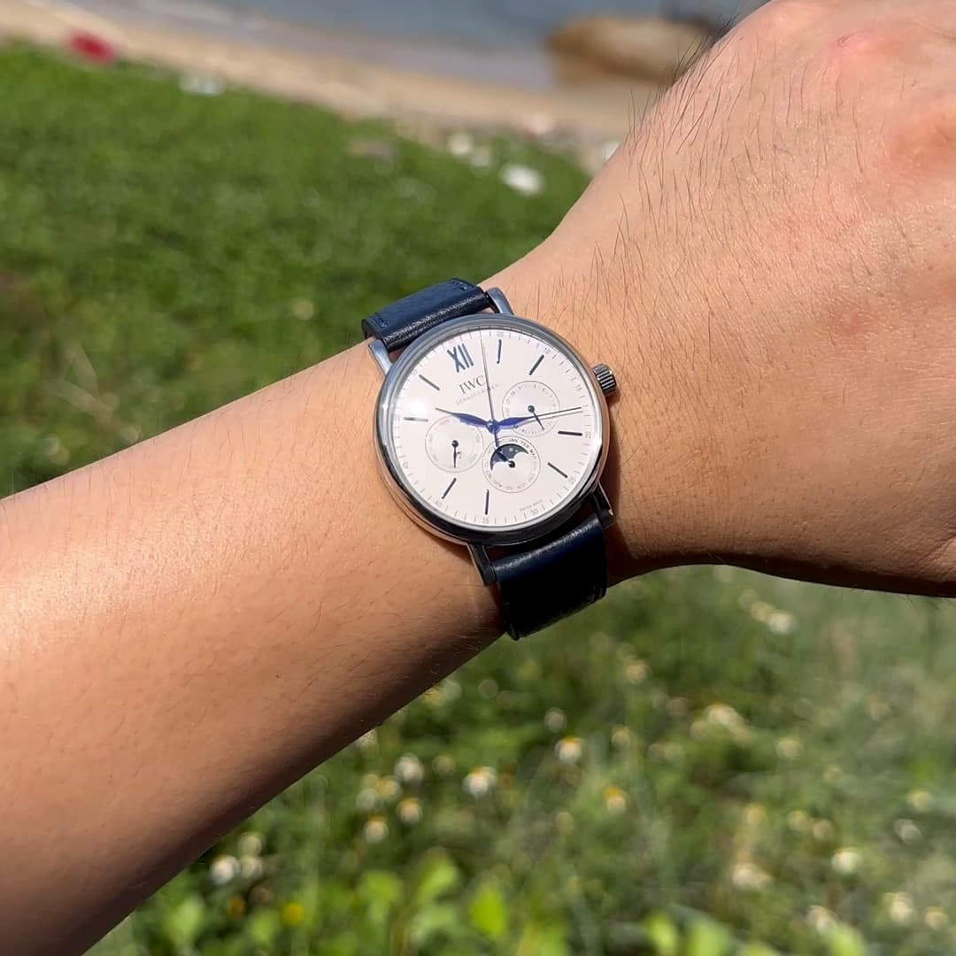 IWC White Watch