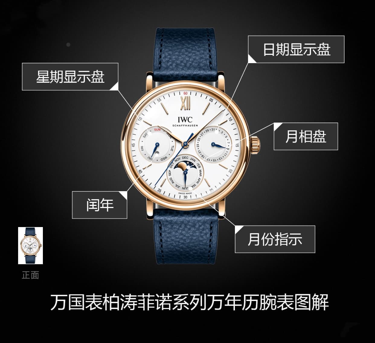 IWC Gold Watch