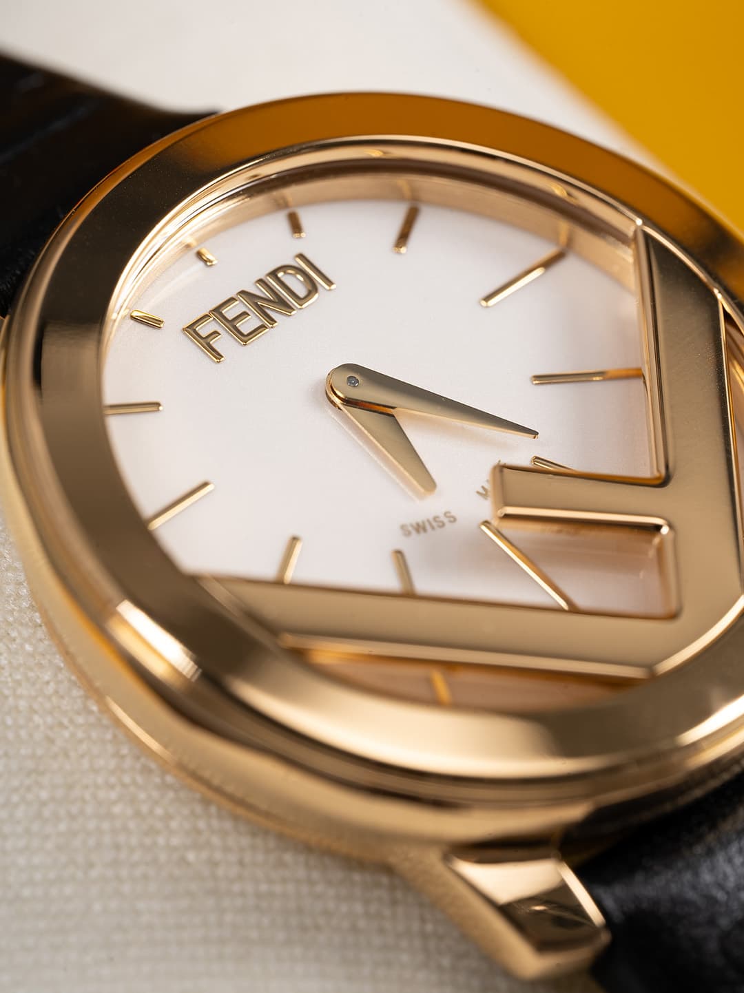 Fendi Gold Mini Watch