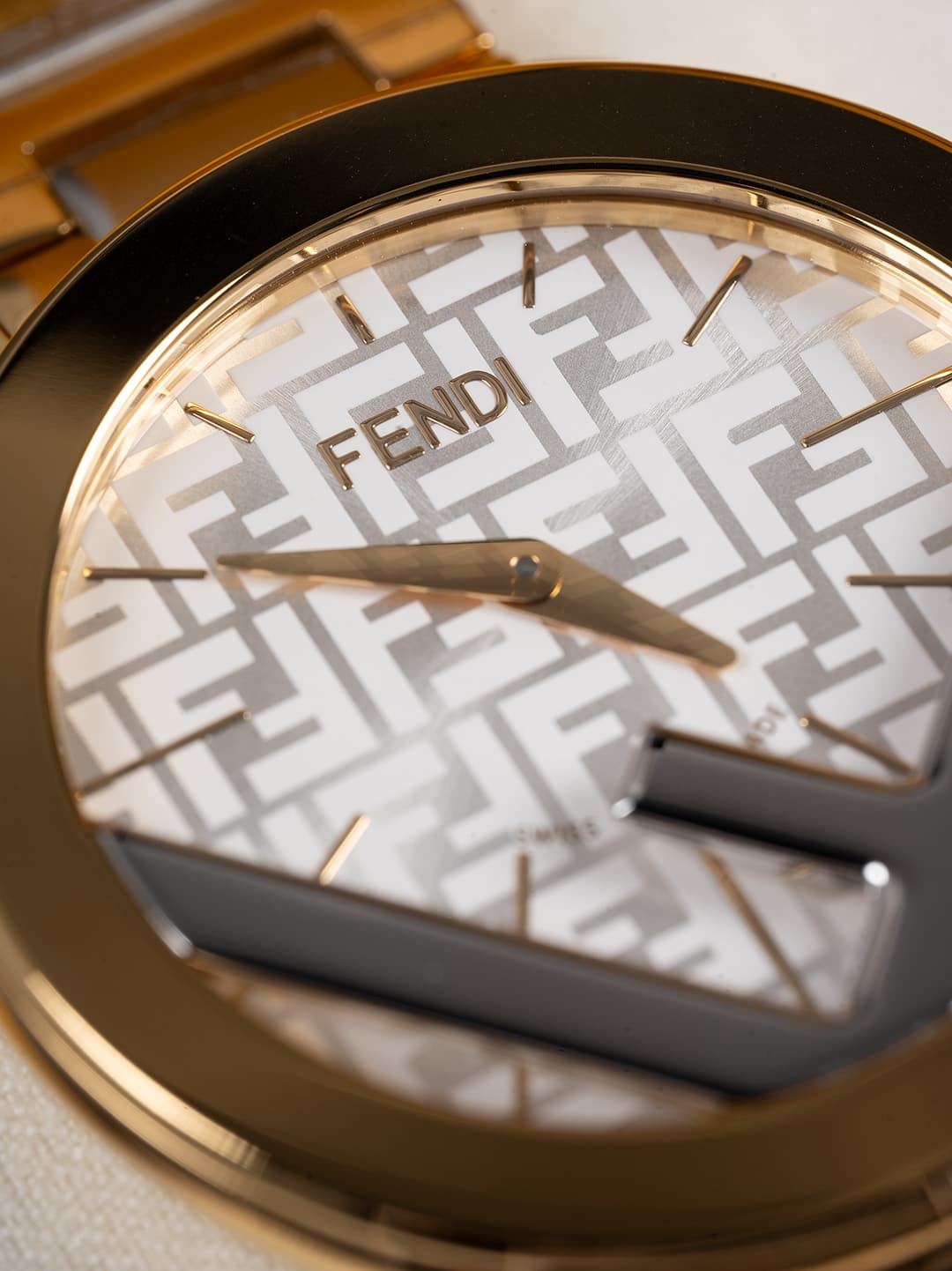 Fendi Gold Watch