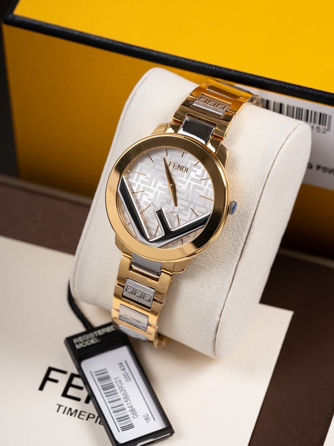 Fendi Gold Watch