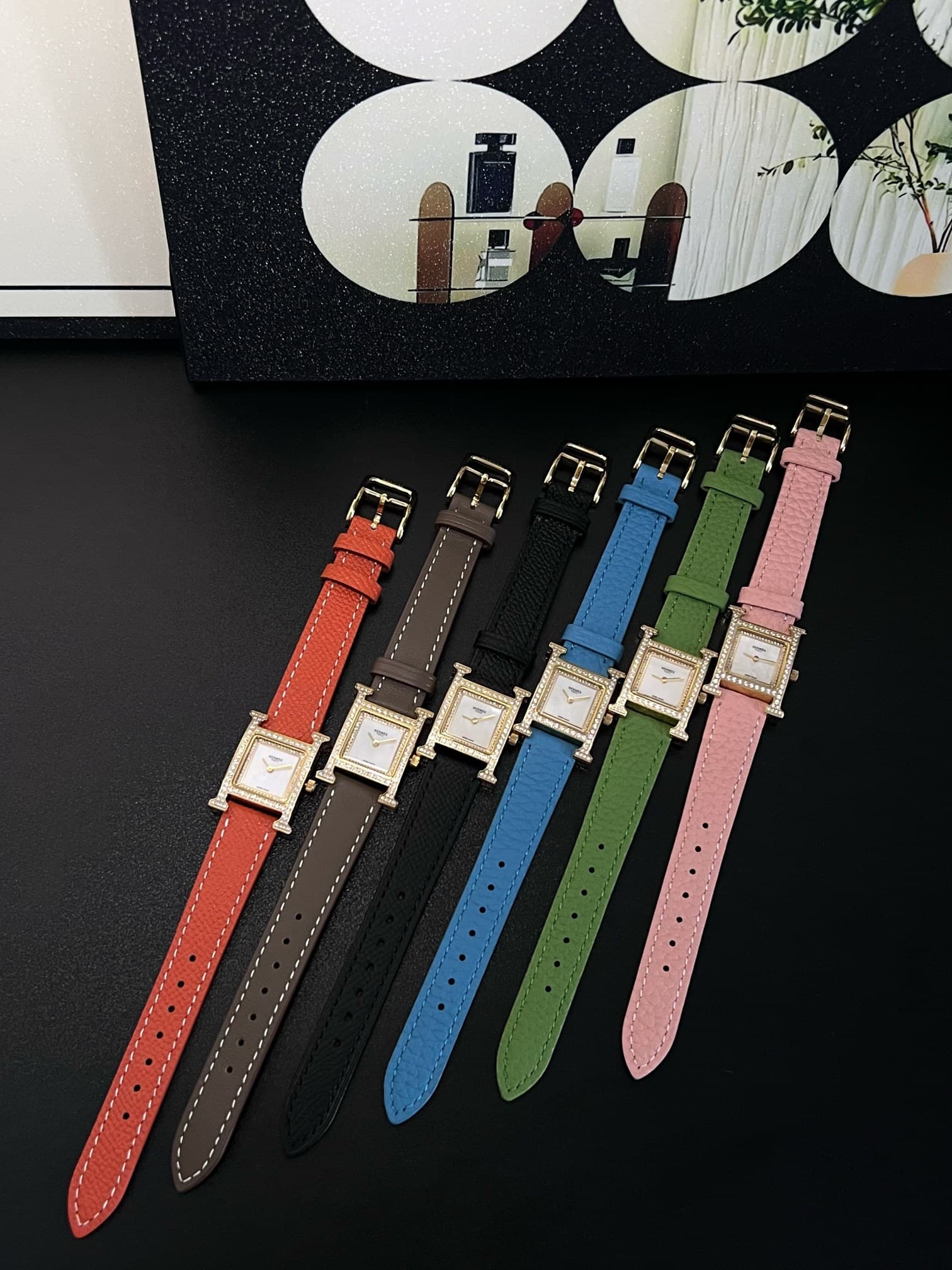 Hermes White Watch