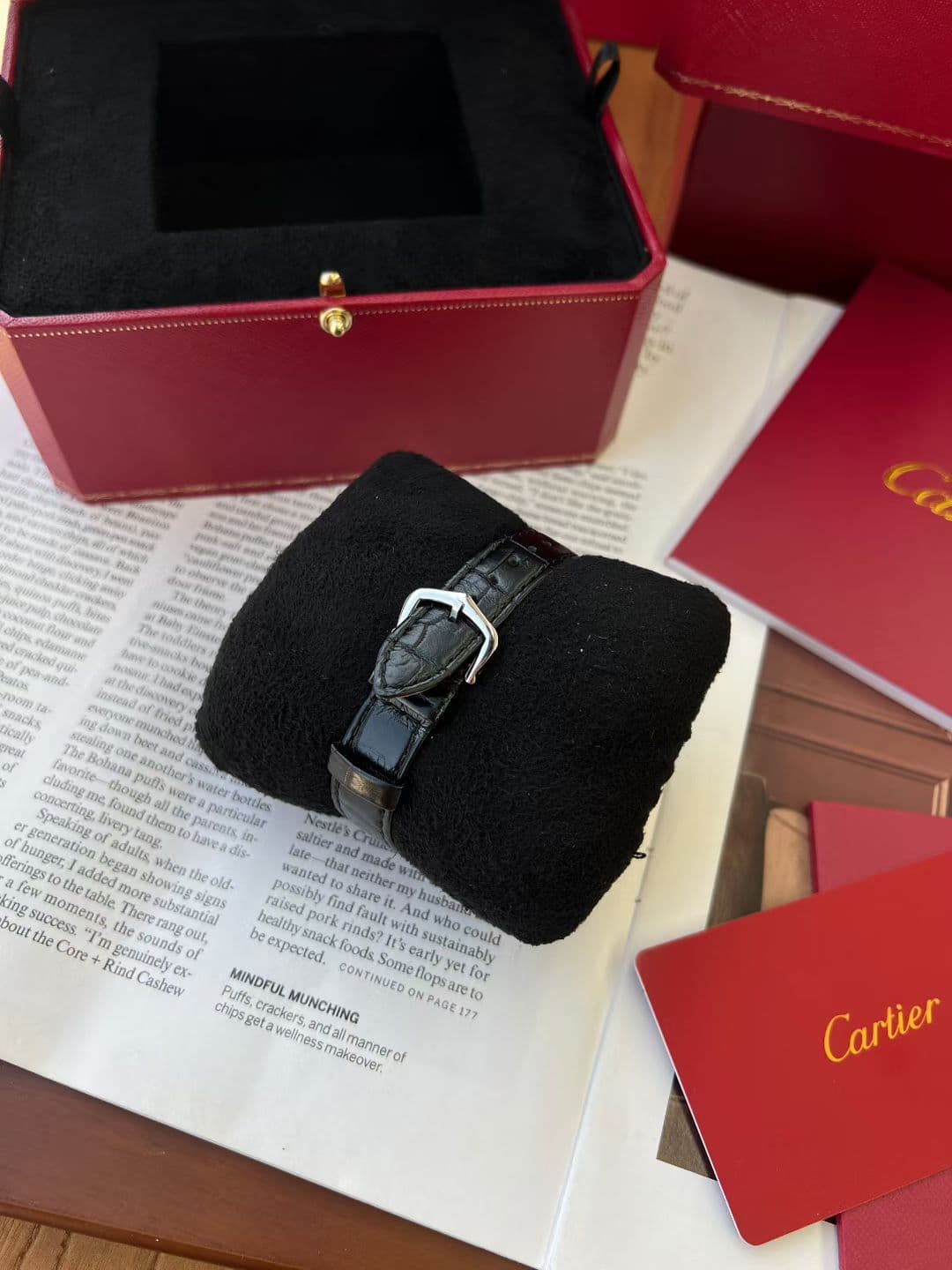 Cartier Blue Watch