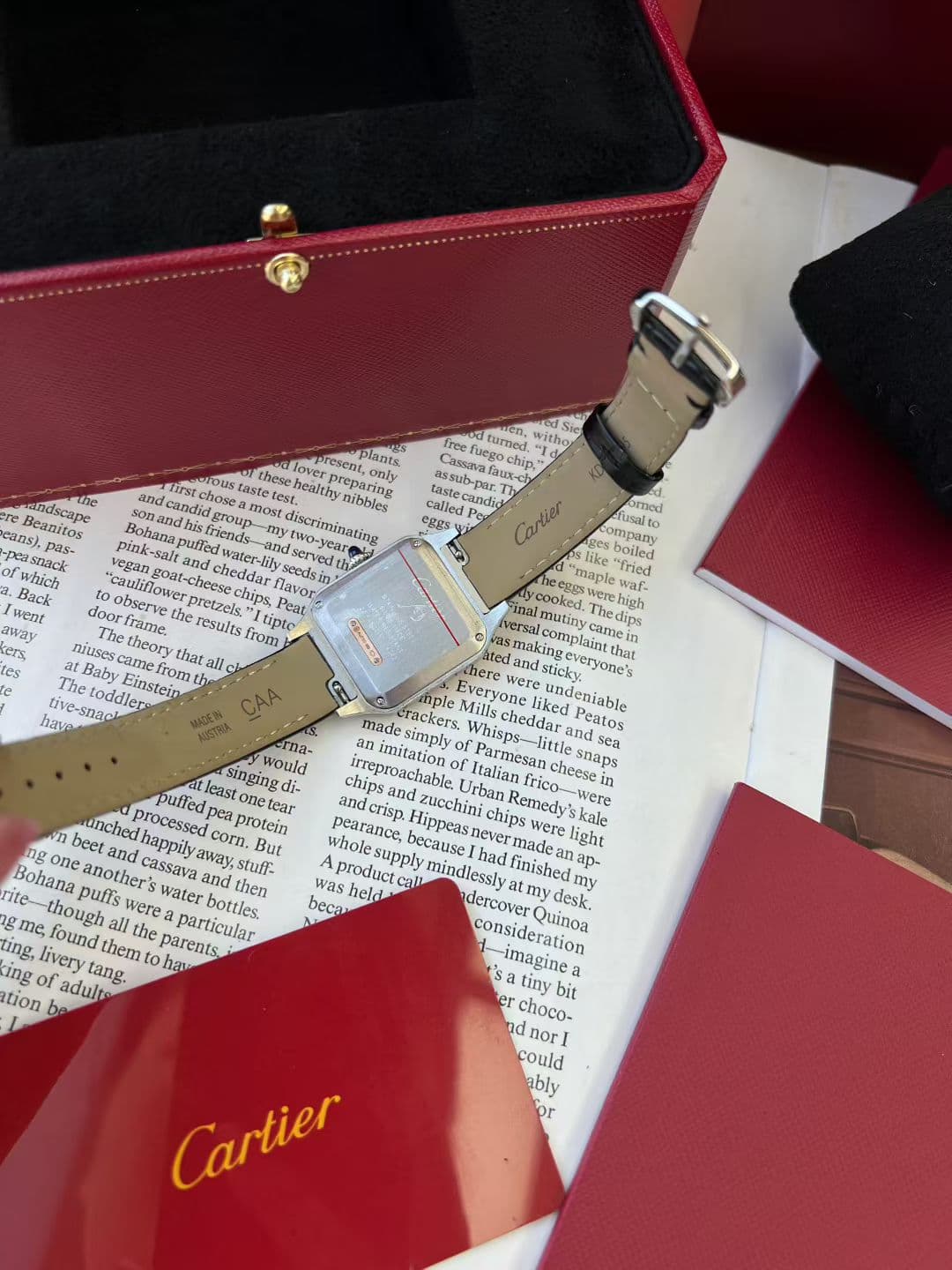 Cartier Blue Watch