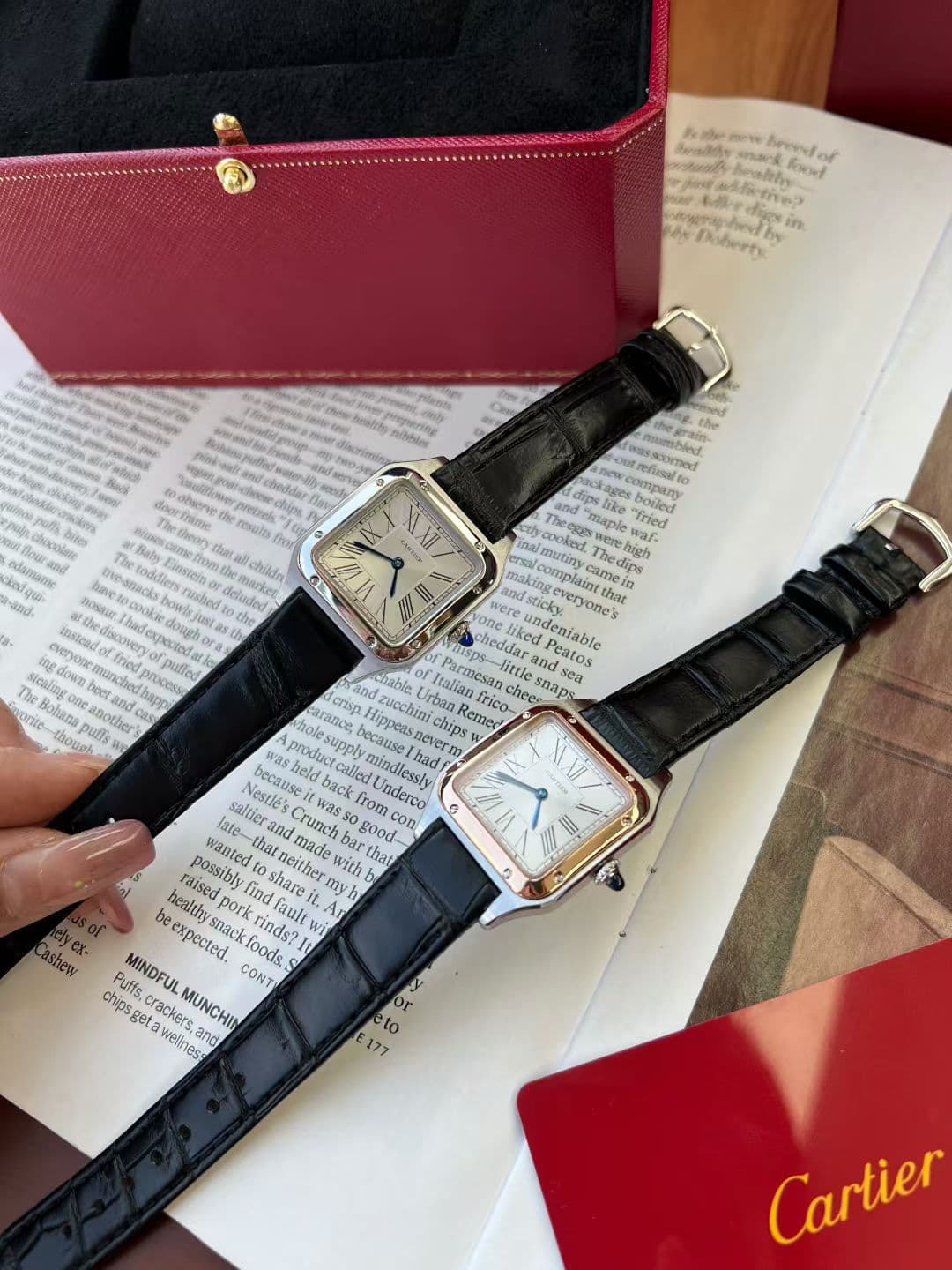 Cartier Blue Watch