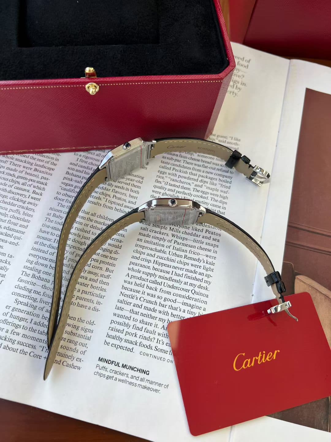 Cartier Blue Watch