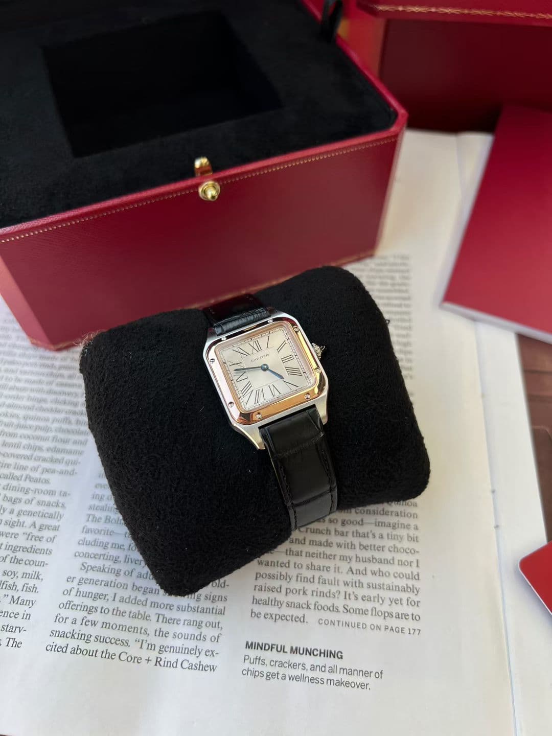 Cartier Blue Watch