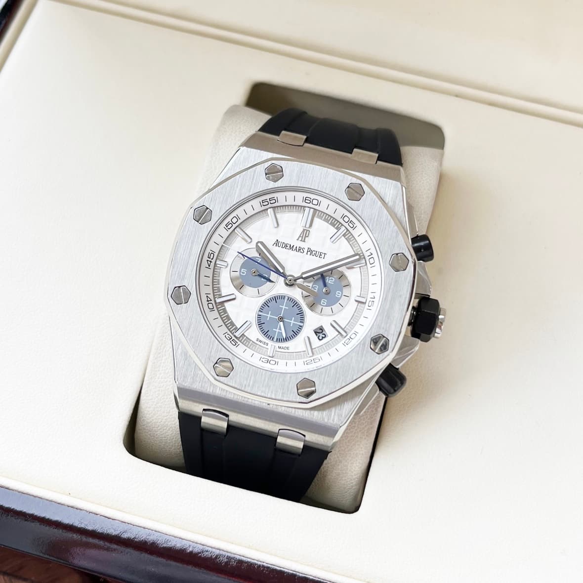 Audemars Piguet White Watch