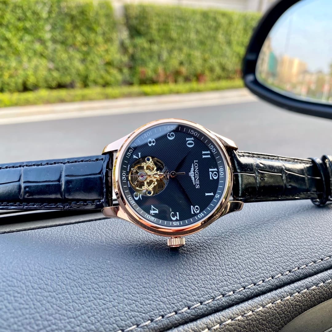 Longines White Watch